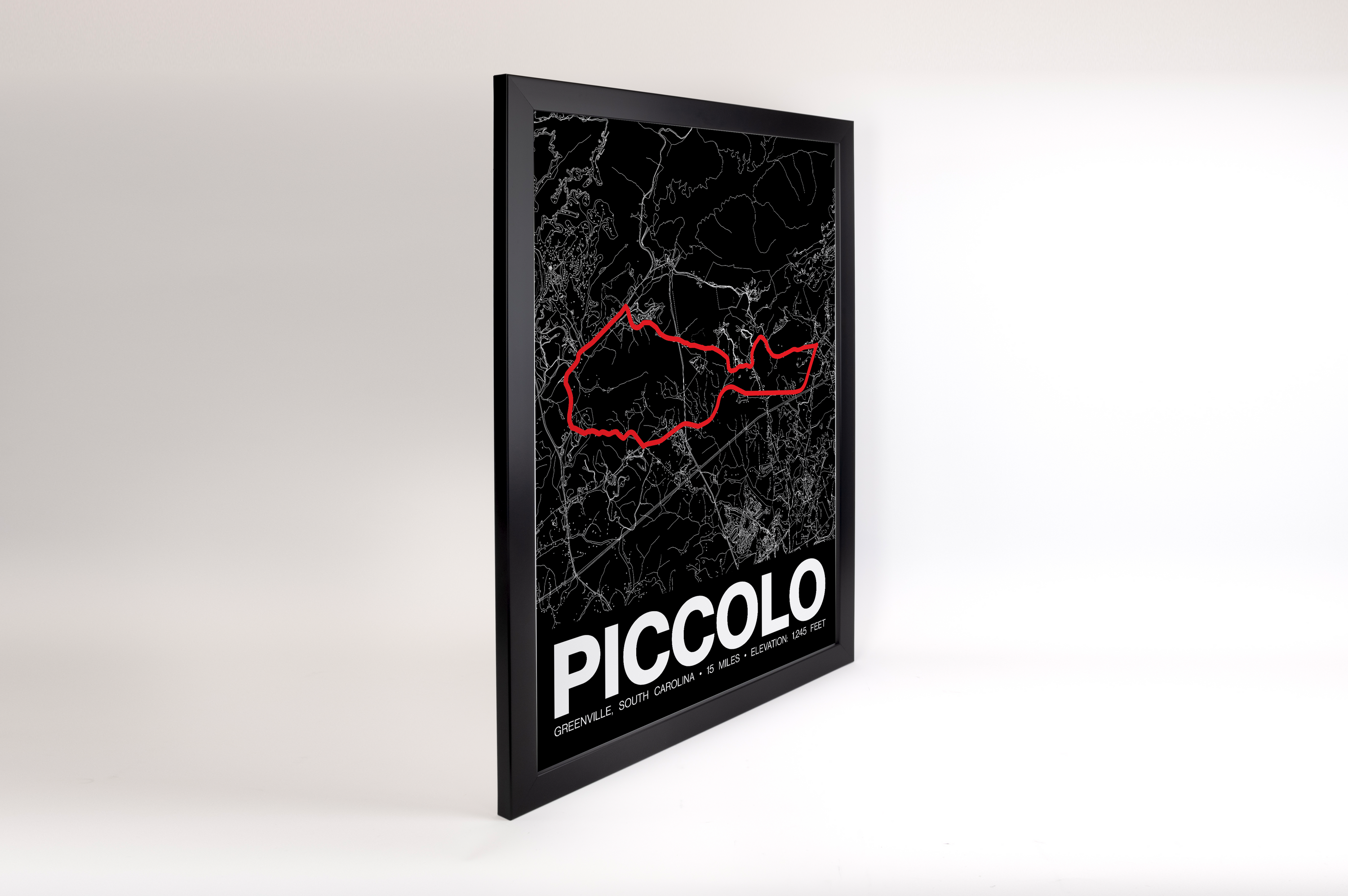 Hincapie Greenville Piccolo Poster - Grid Style