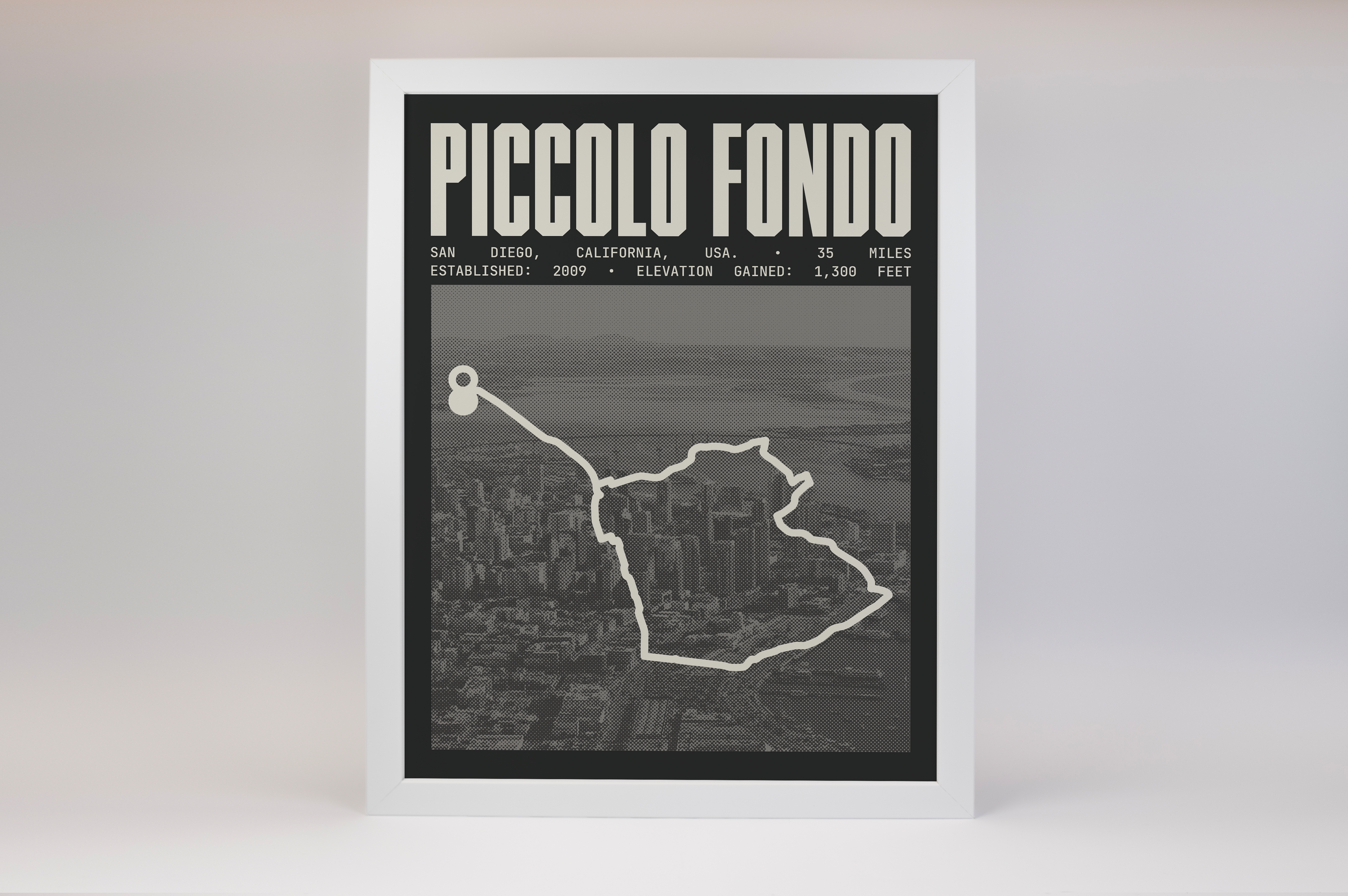 Gran Fondo San Diego - Piccolo Fondo Poster