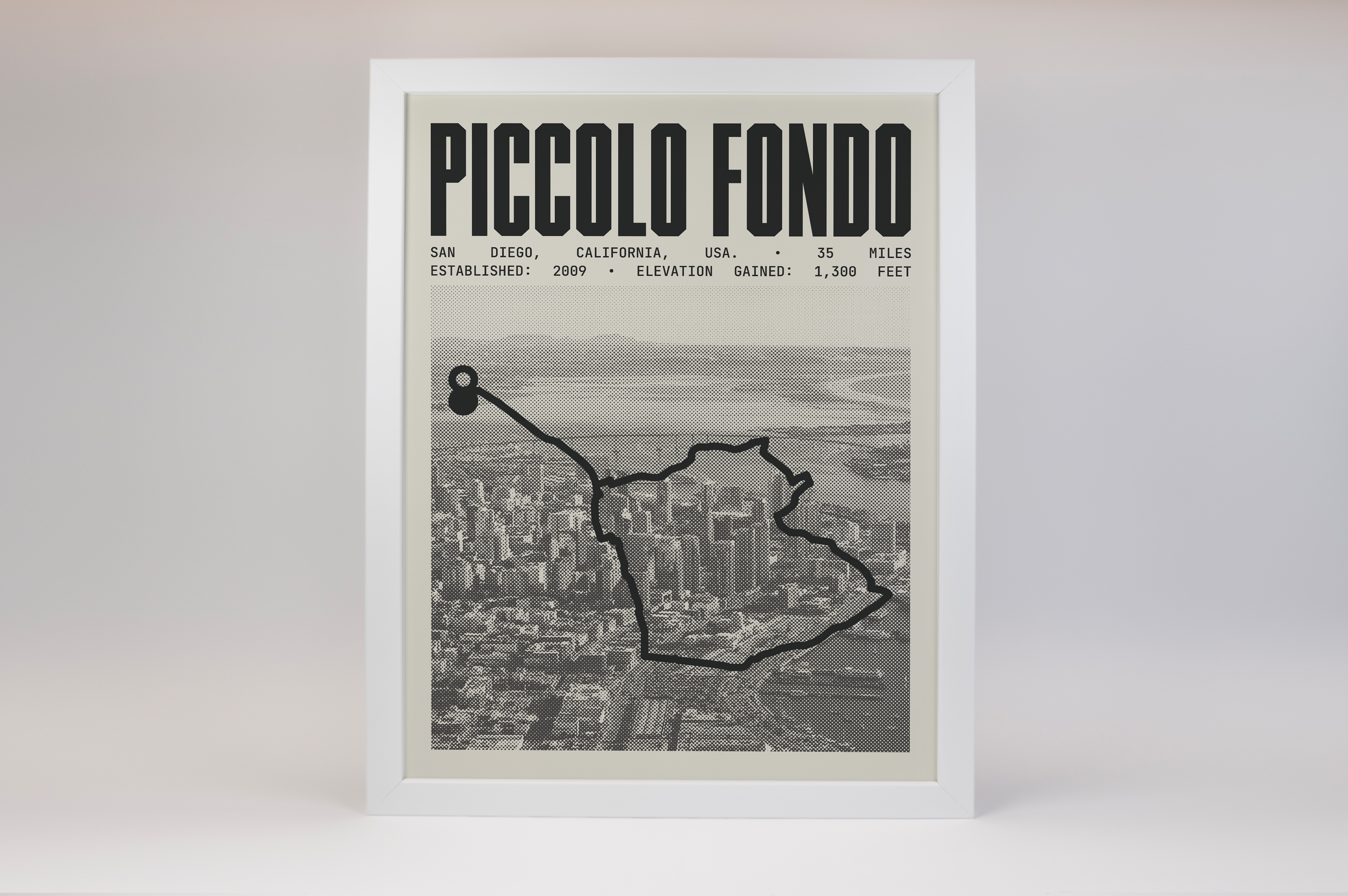 Gran Fondo San Diego - Piccolo Fondo Poster