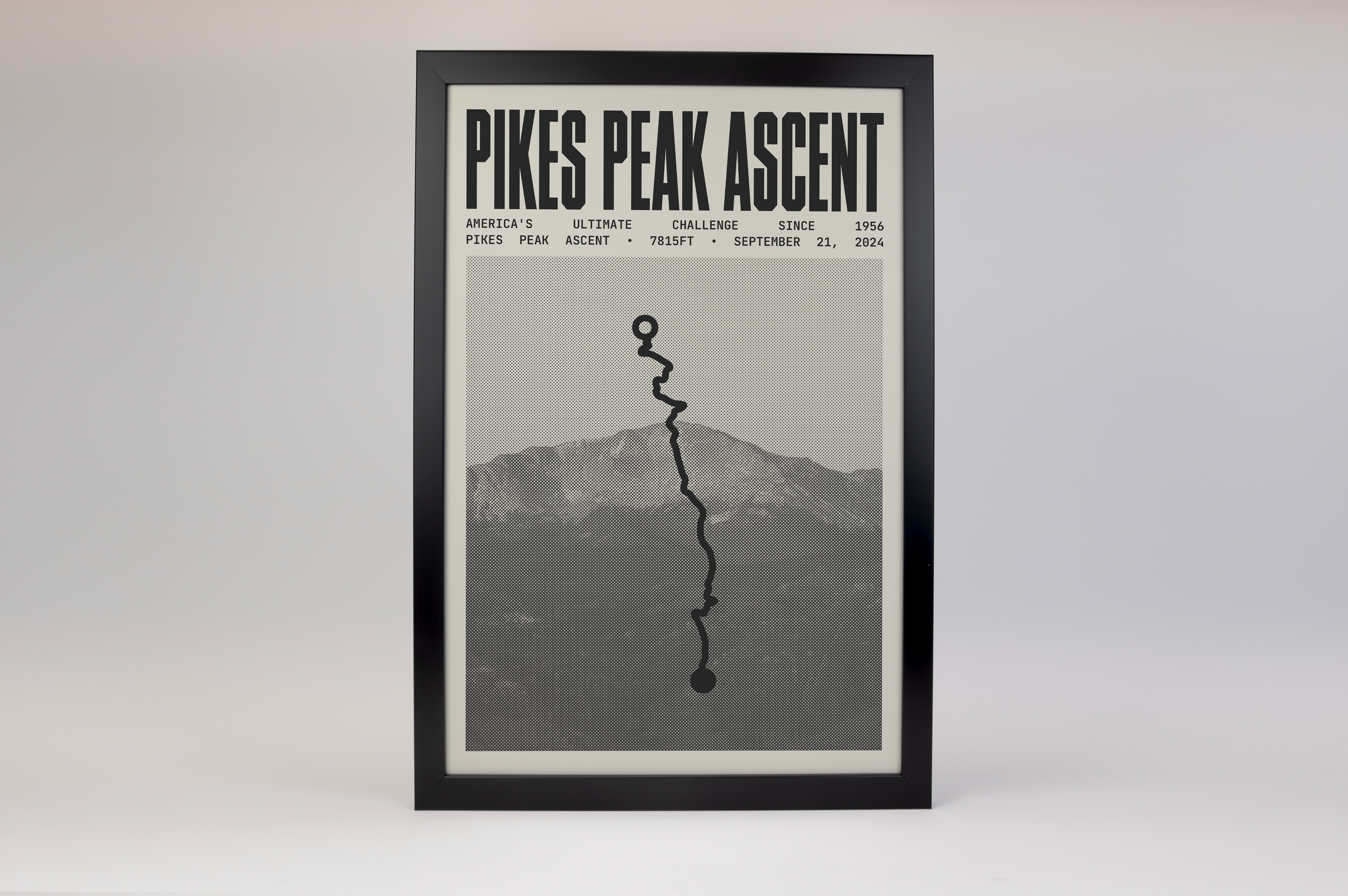 Pikes Peak Ascent Poster