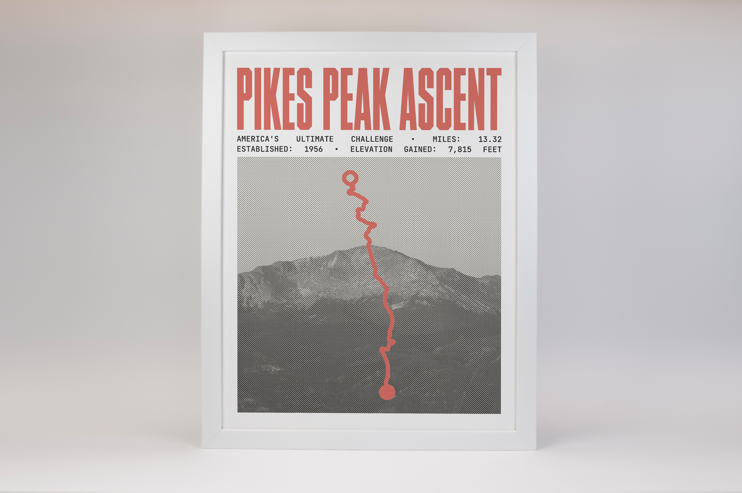 Pikes Peak Ascent Poster