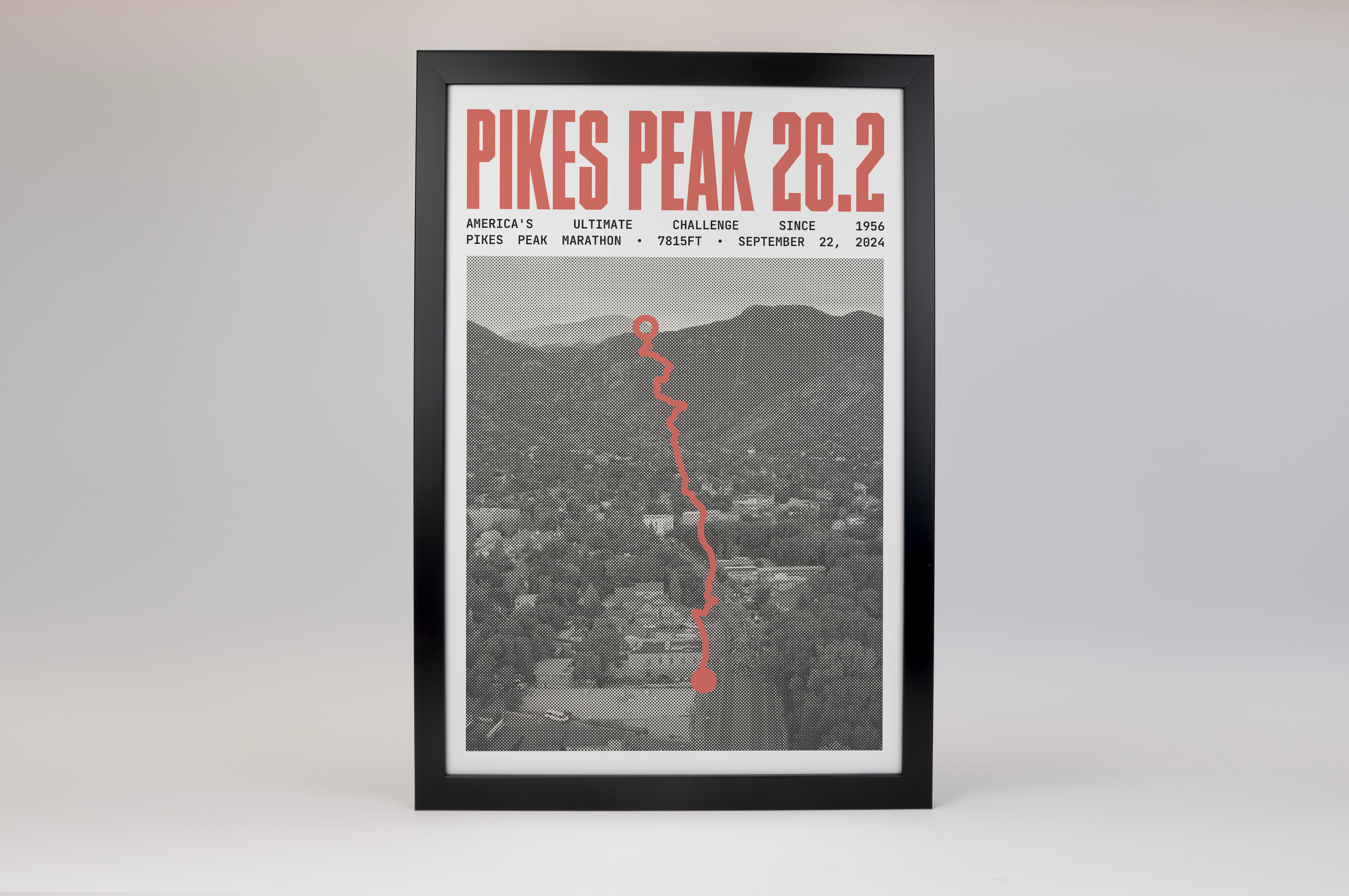 Pikes Peak Marathon Poster