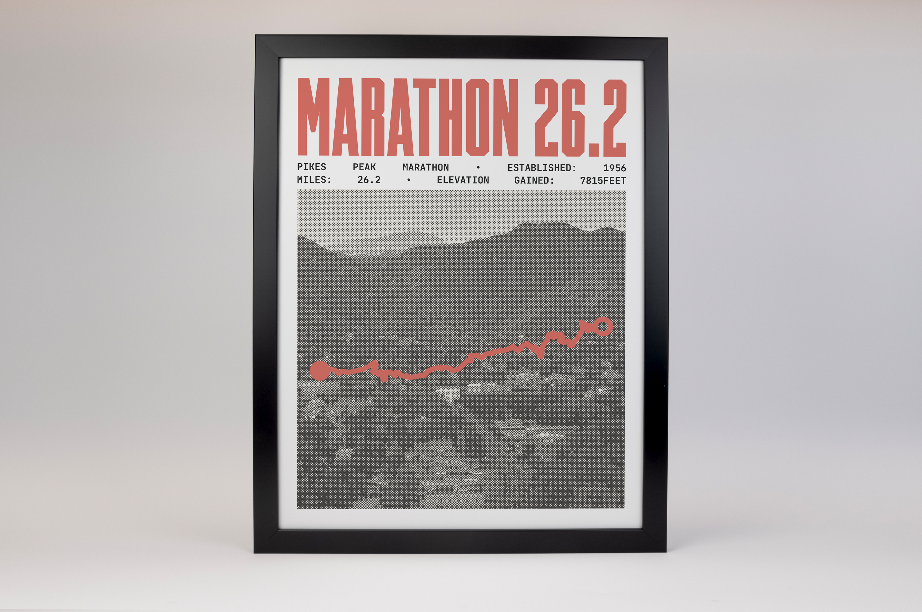 Pikes Peak Marathon Poster