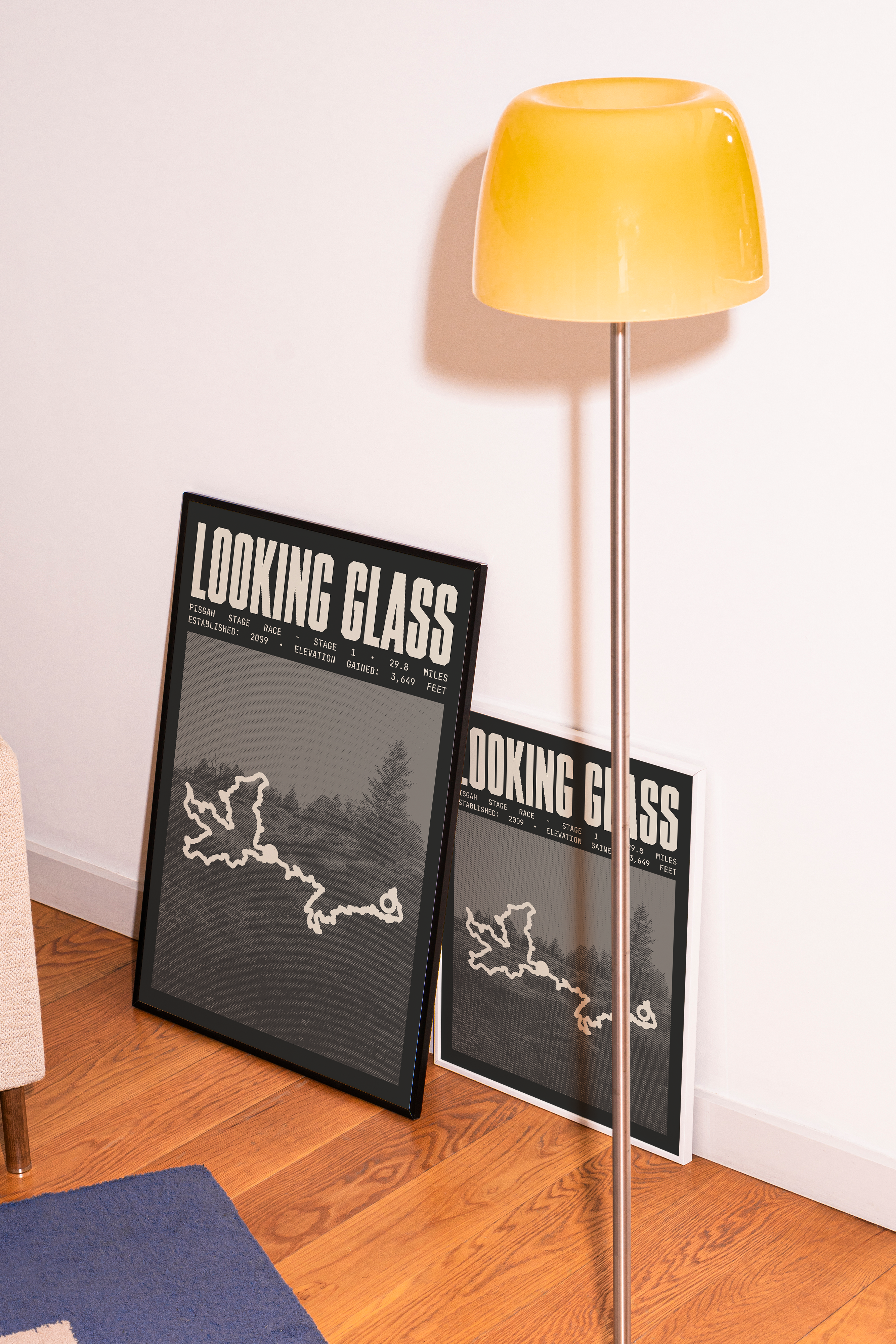 Pisgah Stage Race - Looking Glass Route Poster