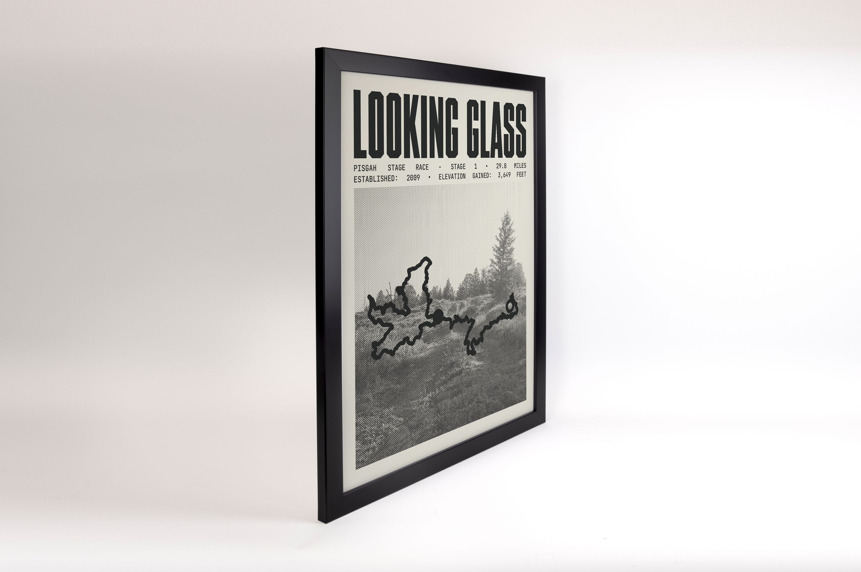 Pisgah Stage Race - Looking Glass Route Poster