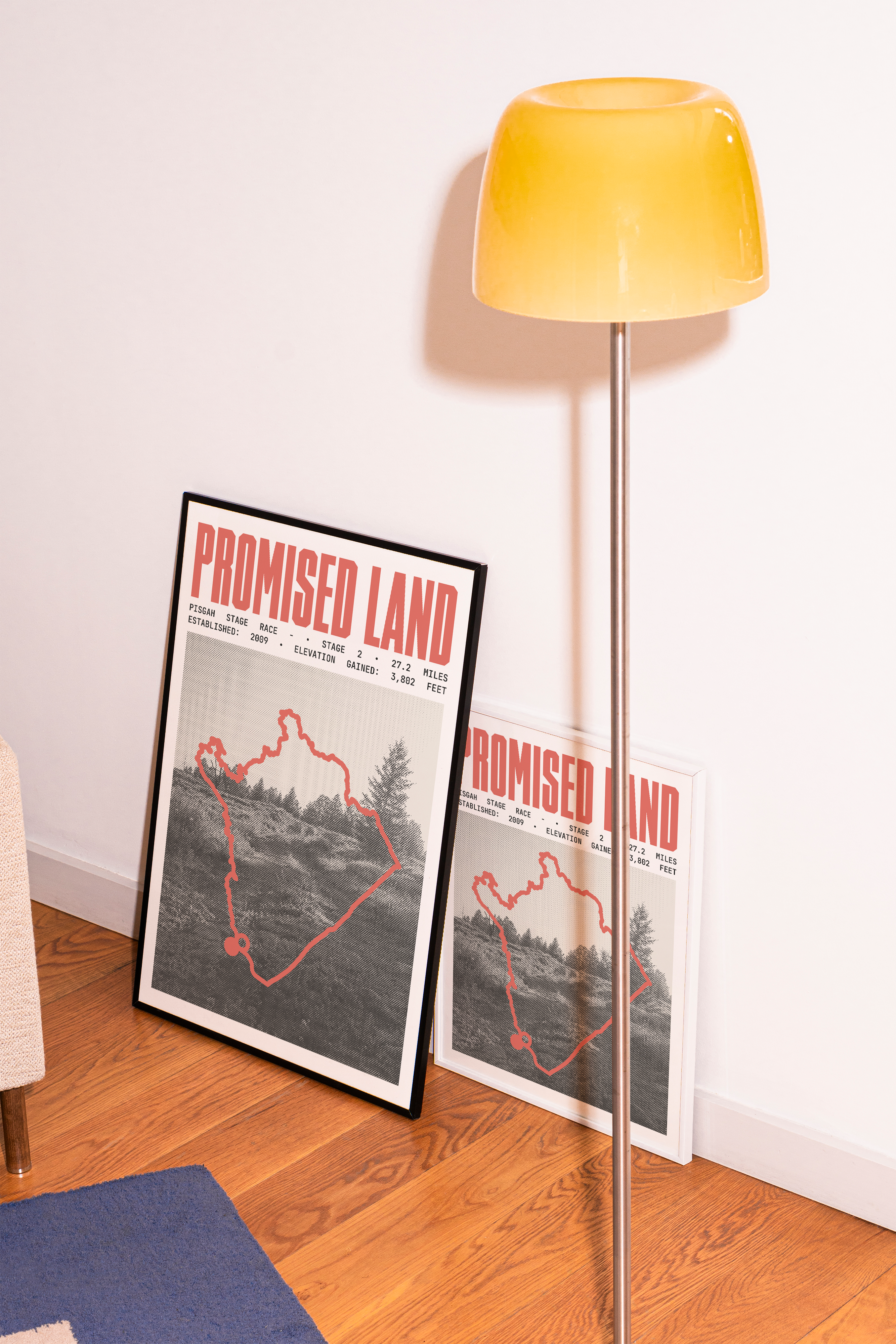 Pisgah Stage Race - Promised Land Route Poster