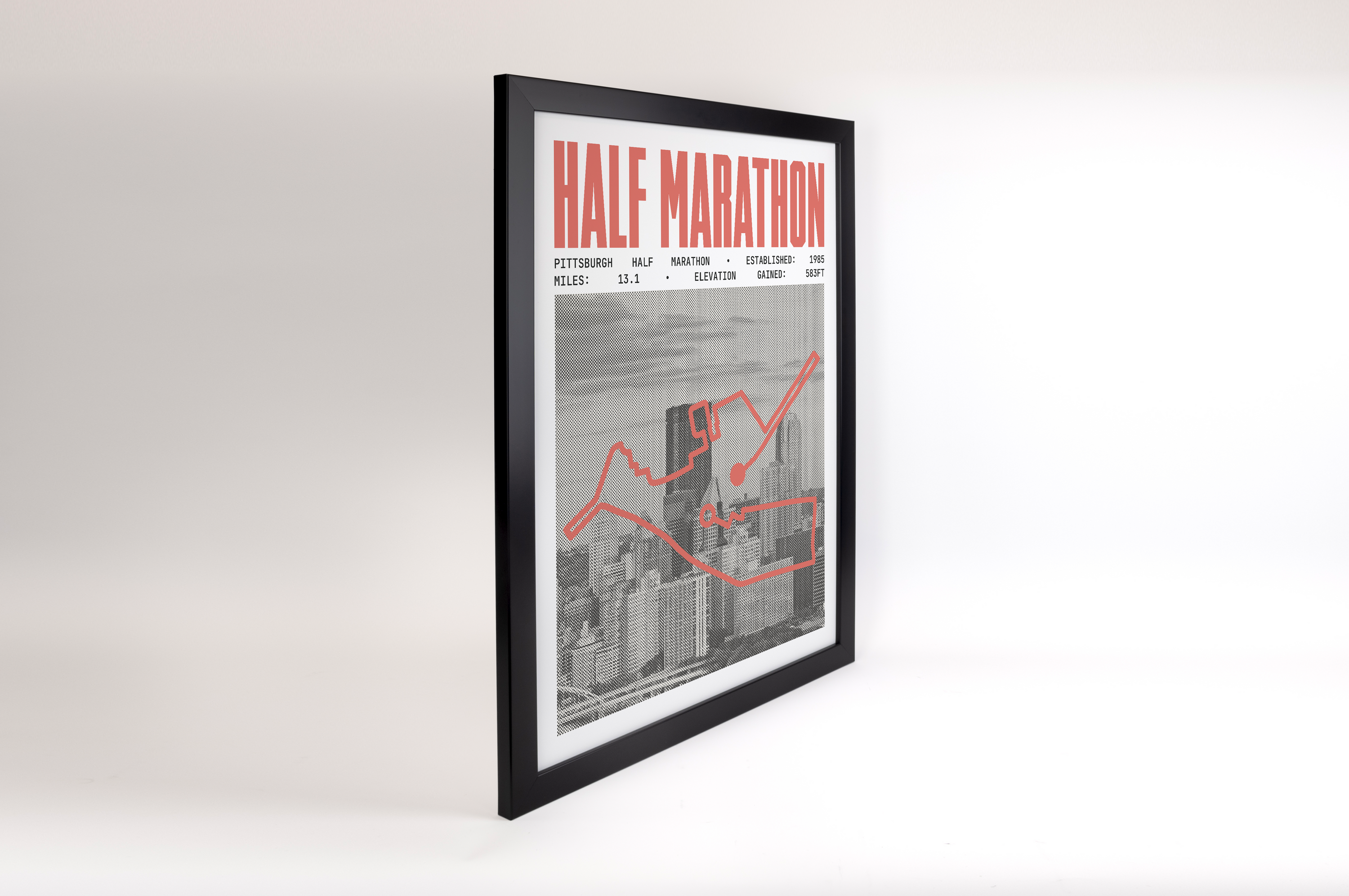 Pittsburgh Half-Marathon Poster