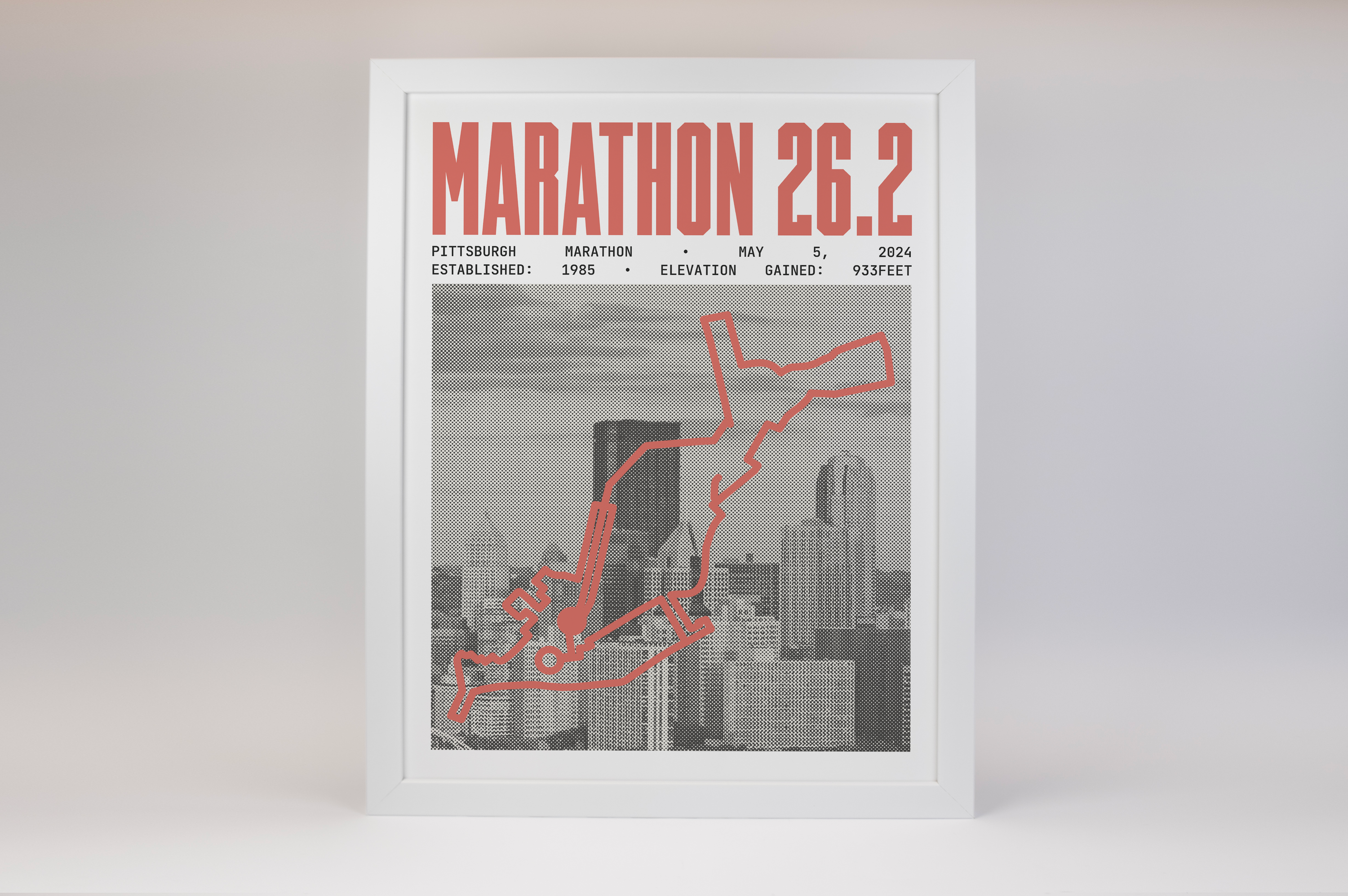 Pittsburgh Marathon Poster