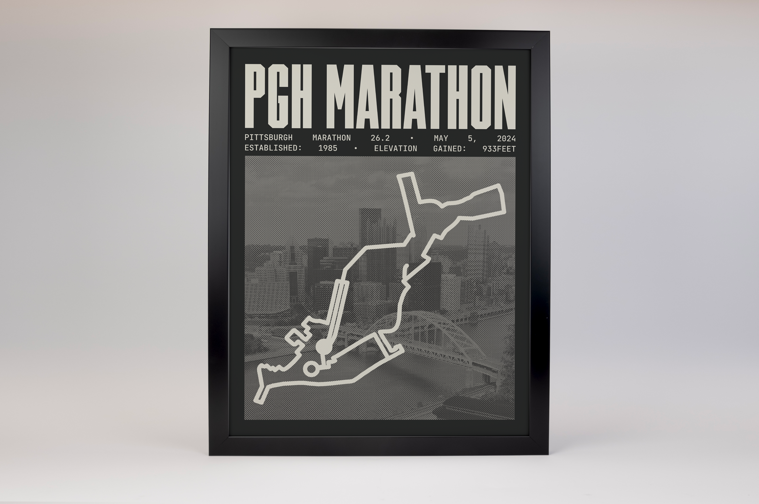 Pittsburgh Marathon Poster V2