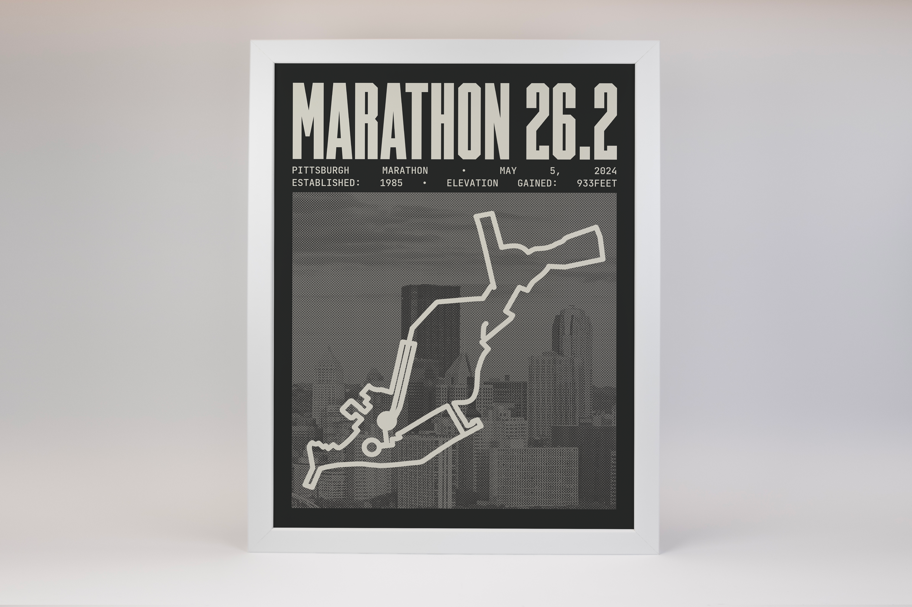 Pittsburgh Marathon Poster