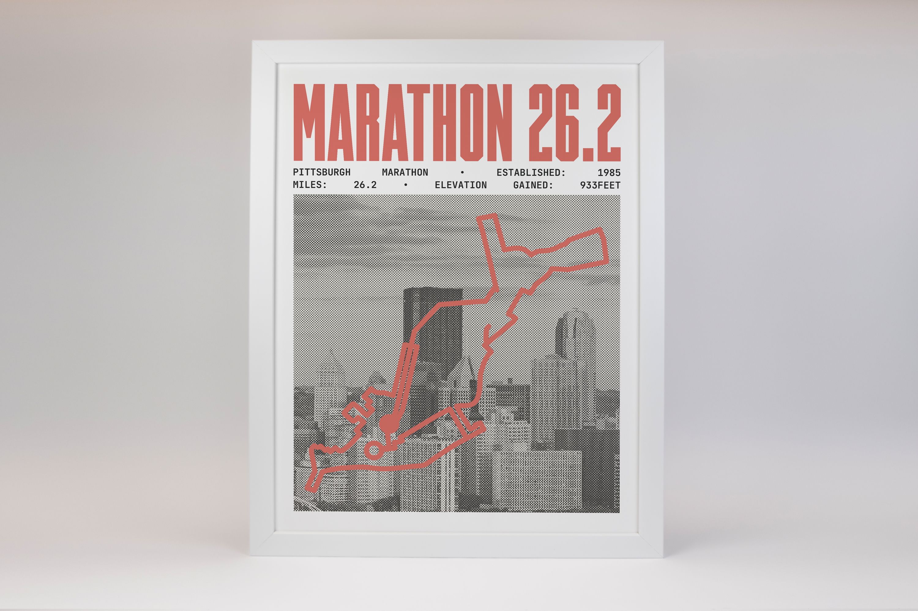 Pittsburgh Marathon Poster