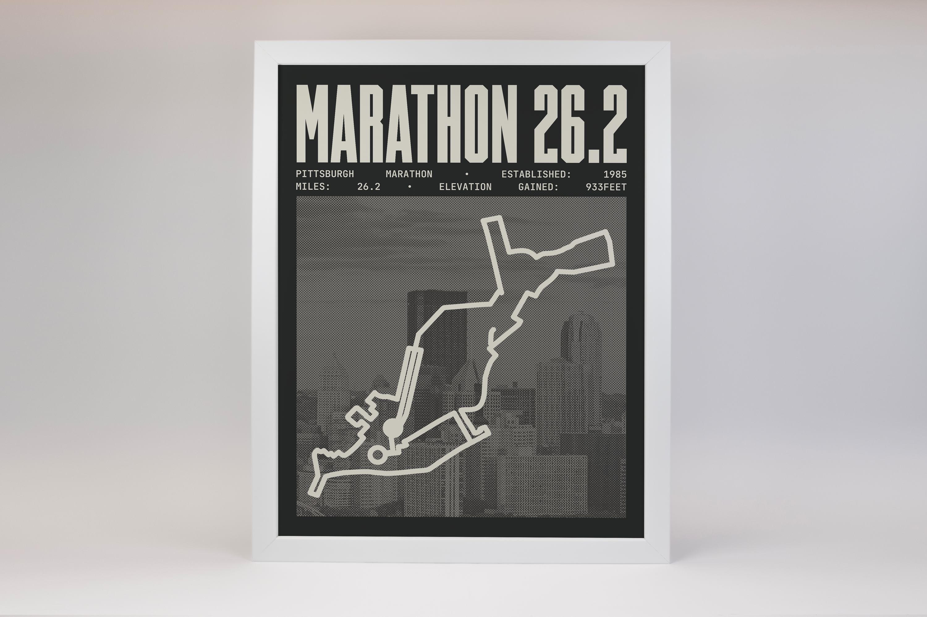 Pittsburgh Marathon Poster