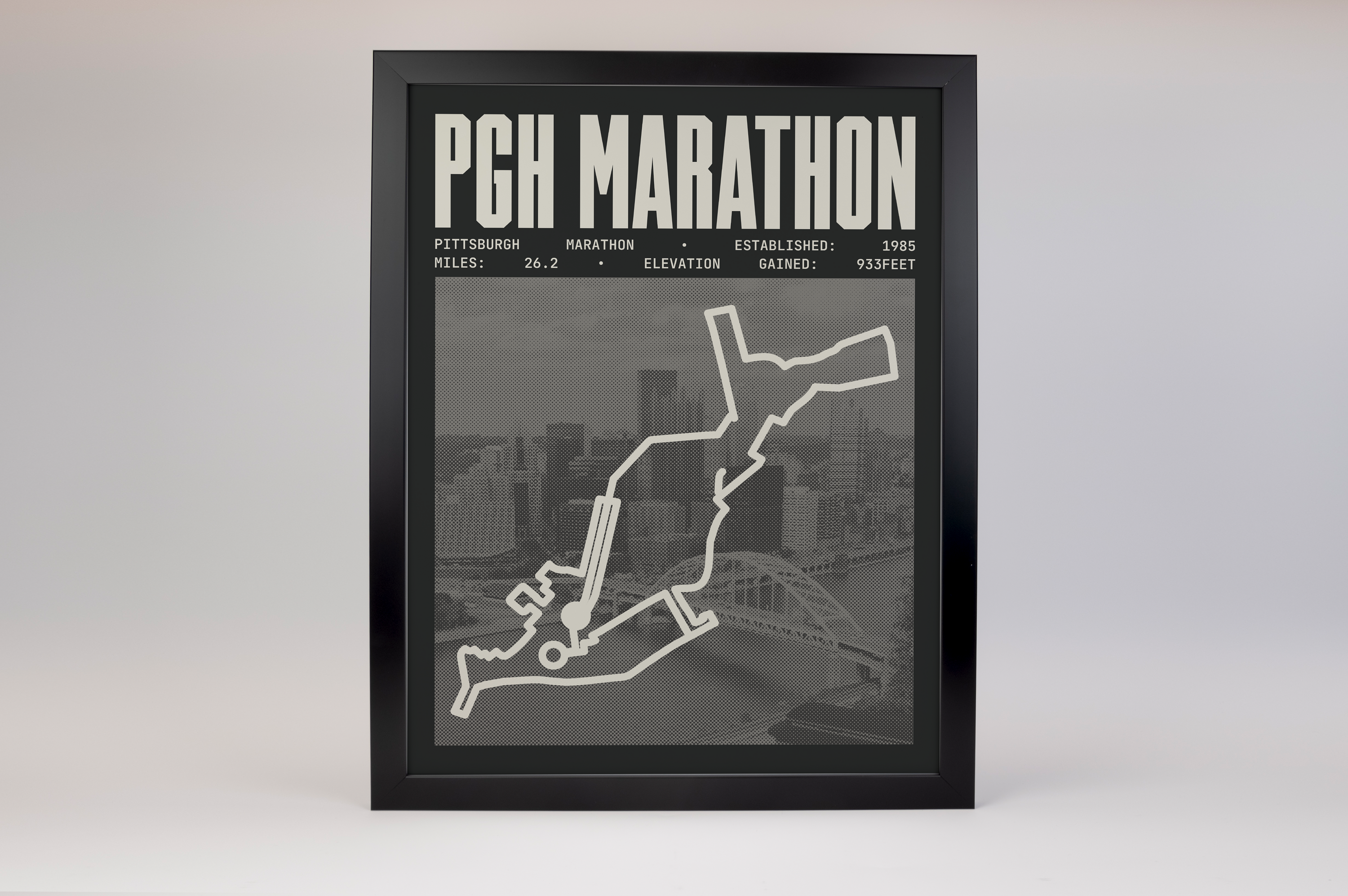 Pittsburgh Marathon Poster V2