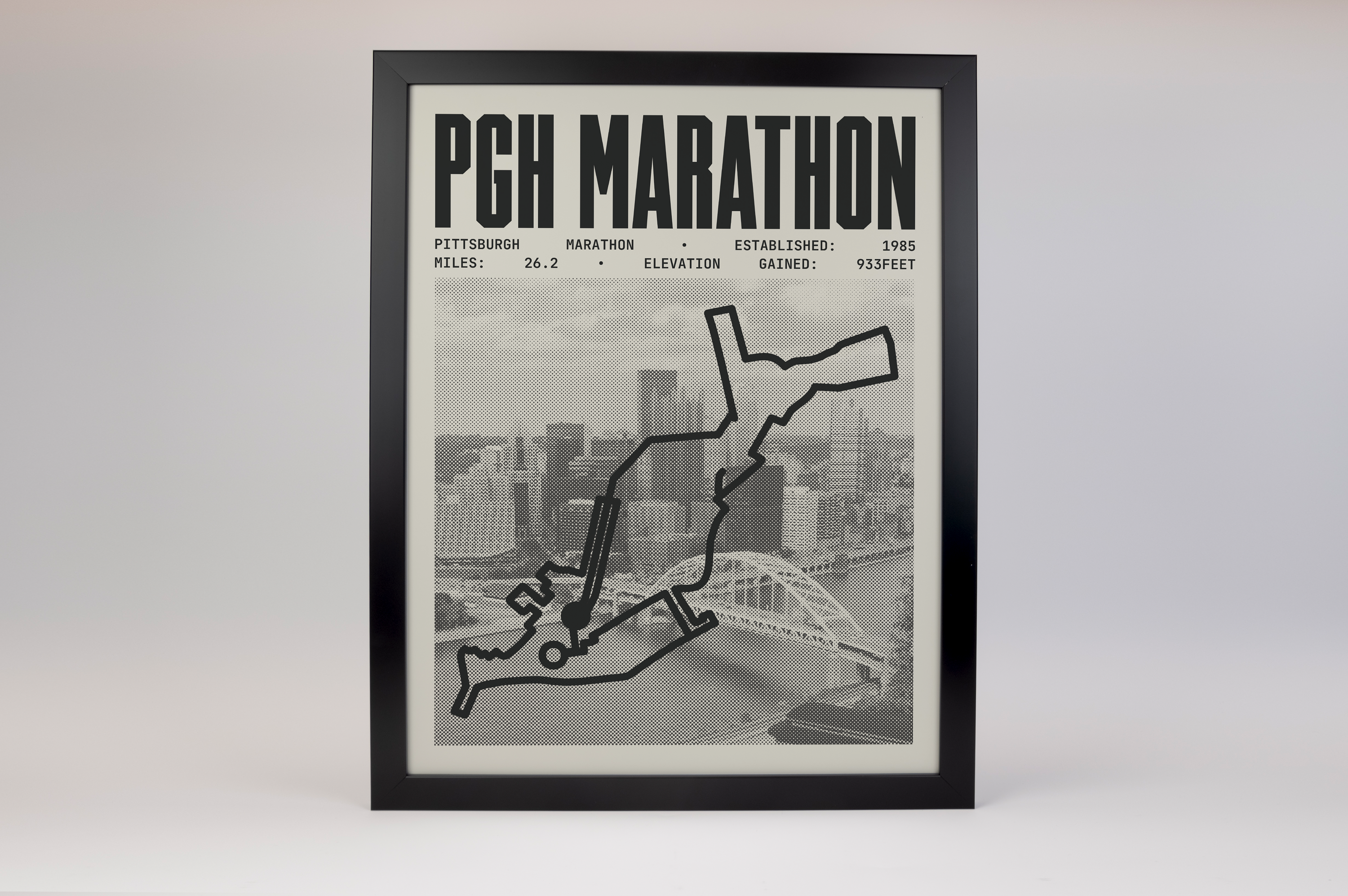 Pittsburgh Marathon Poster V2