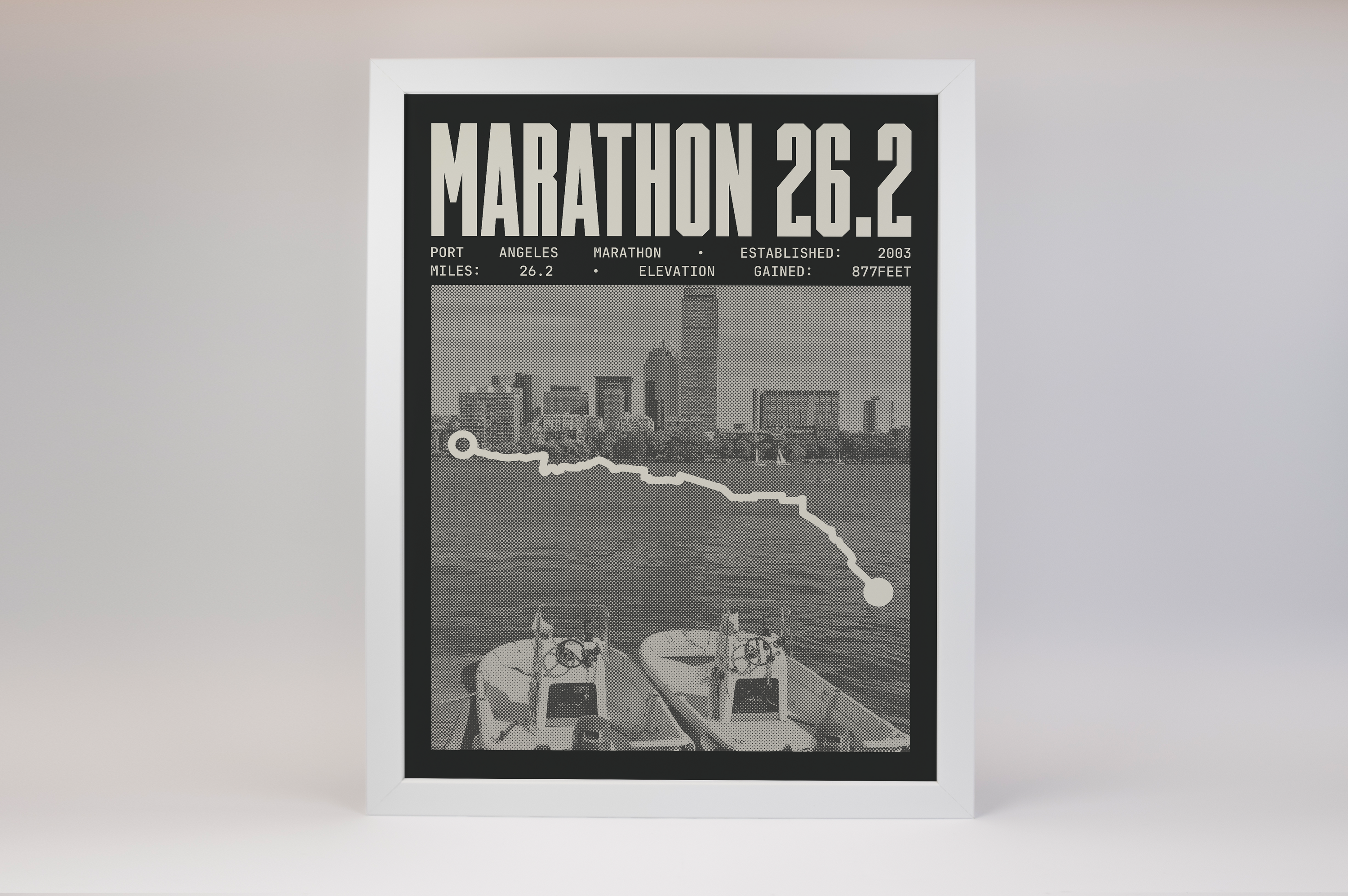 Port Angeles Marathon Poster