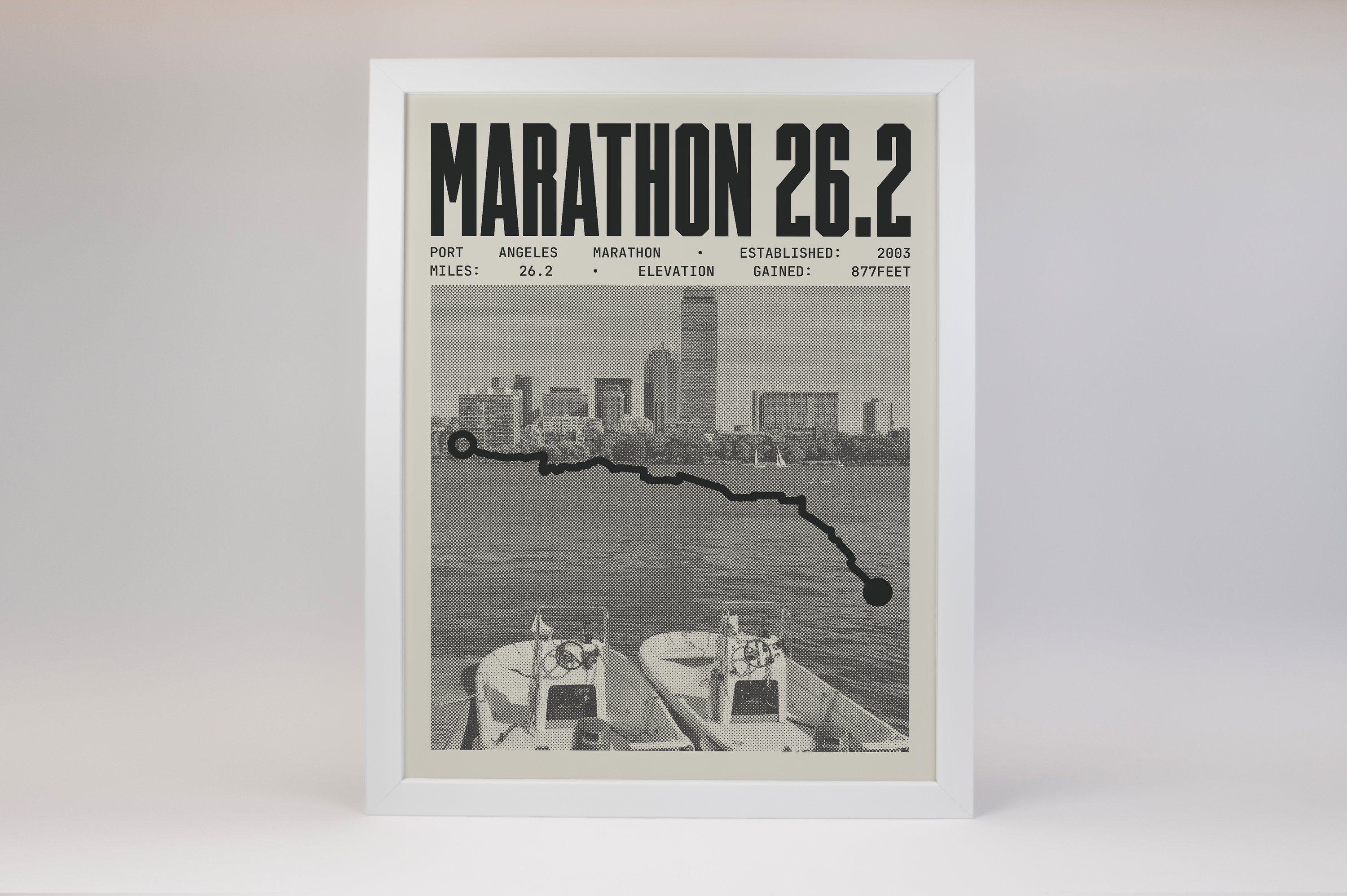 Port Angeles Marathon Poster