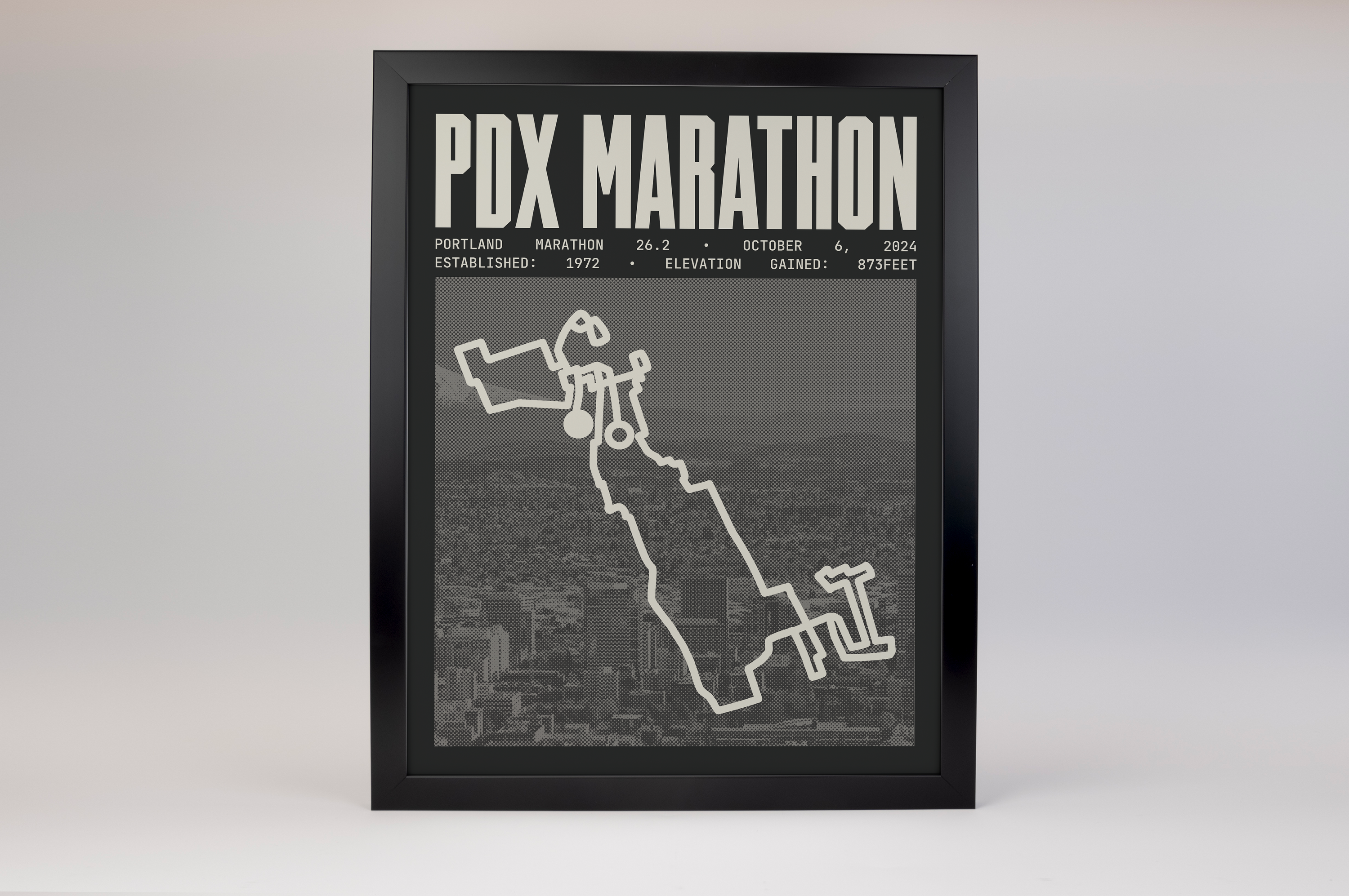 Portland Marathon Poster