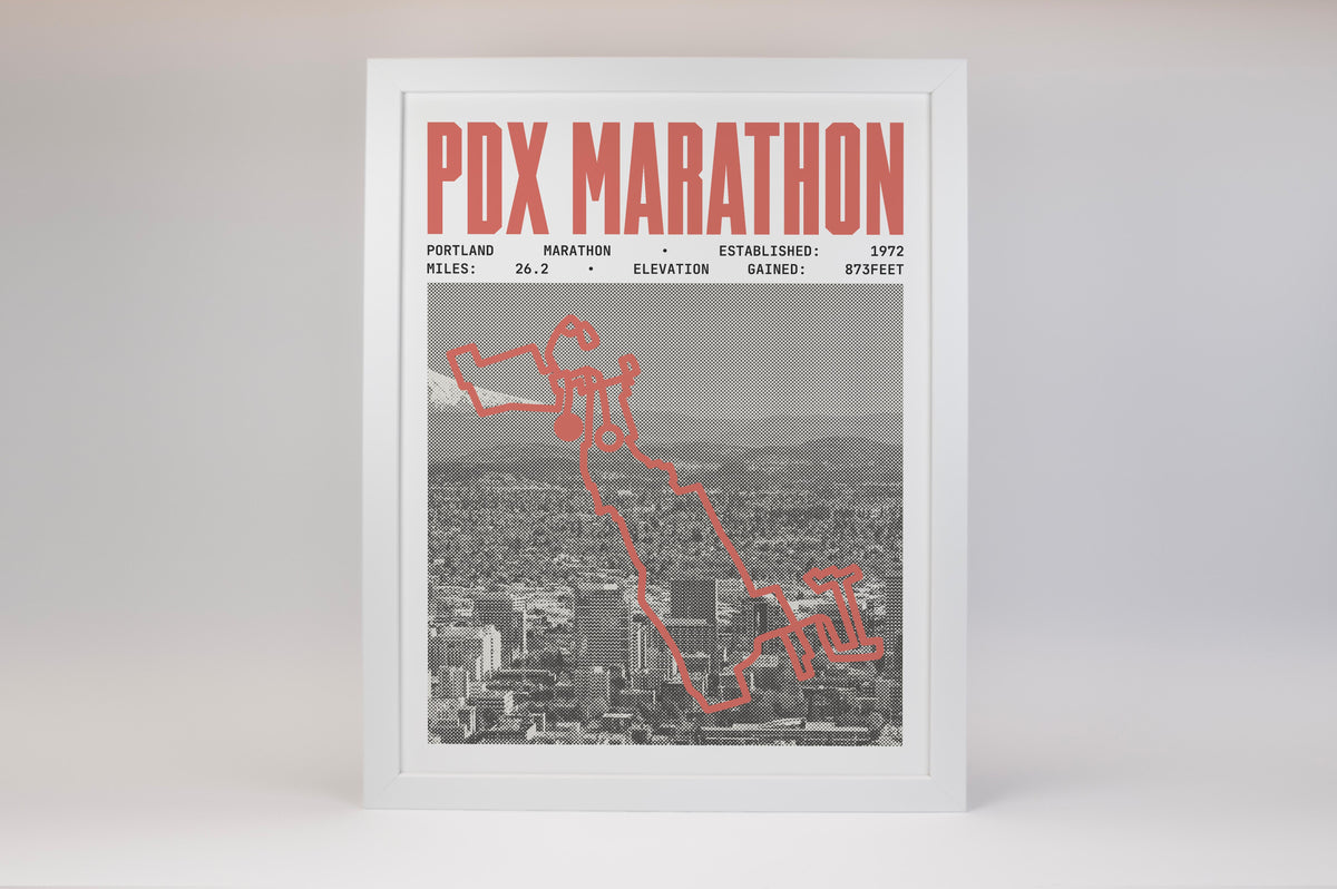 Portland Marathon Poster