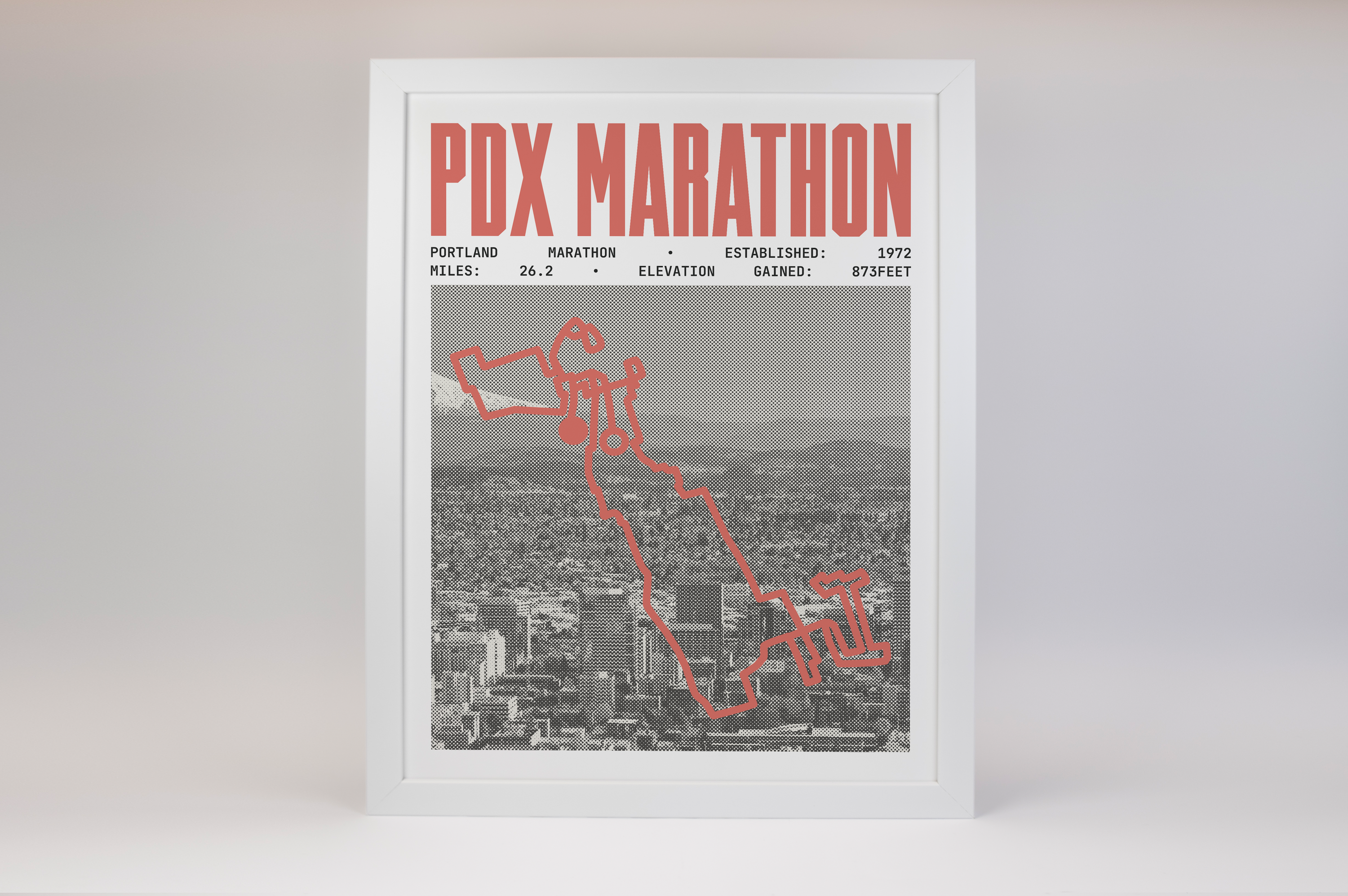 Portland Marathon Poster