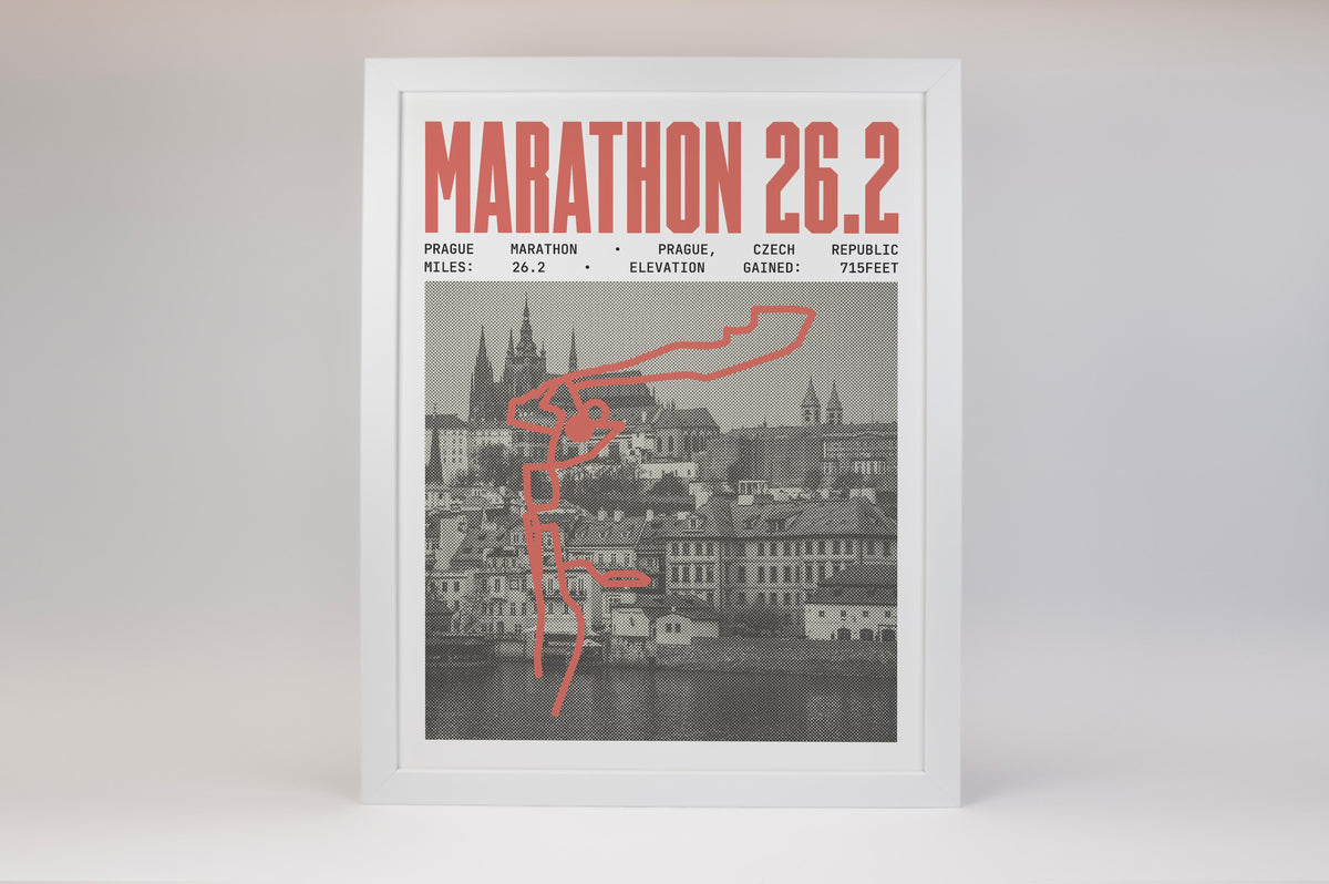 Prague Marathon Poster