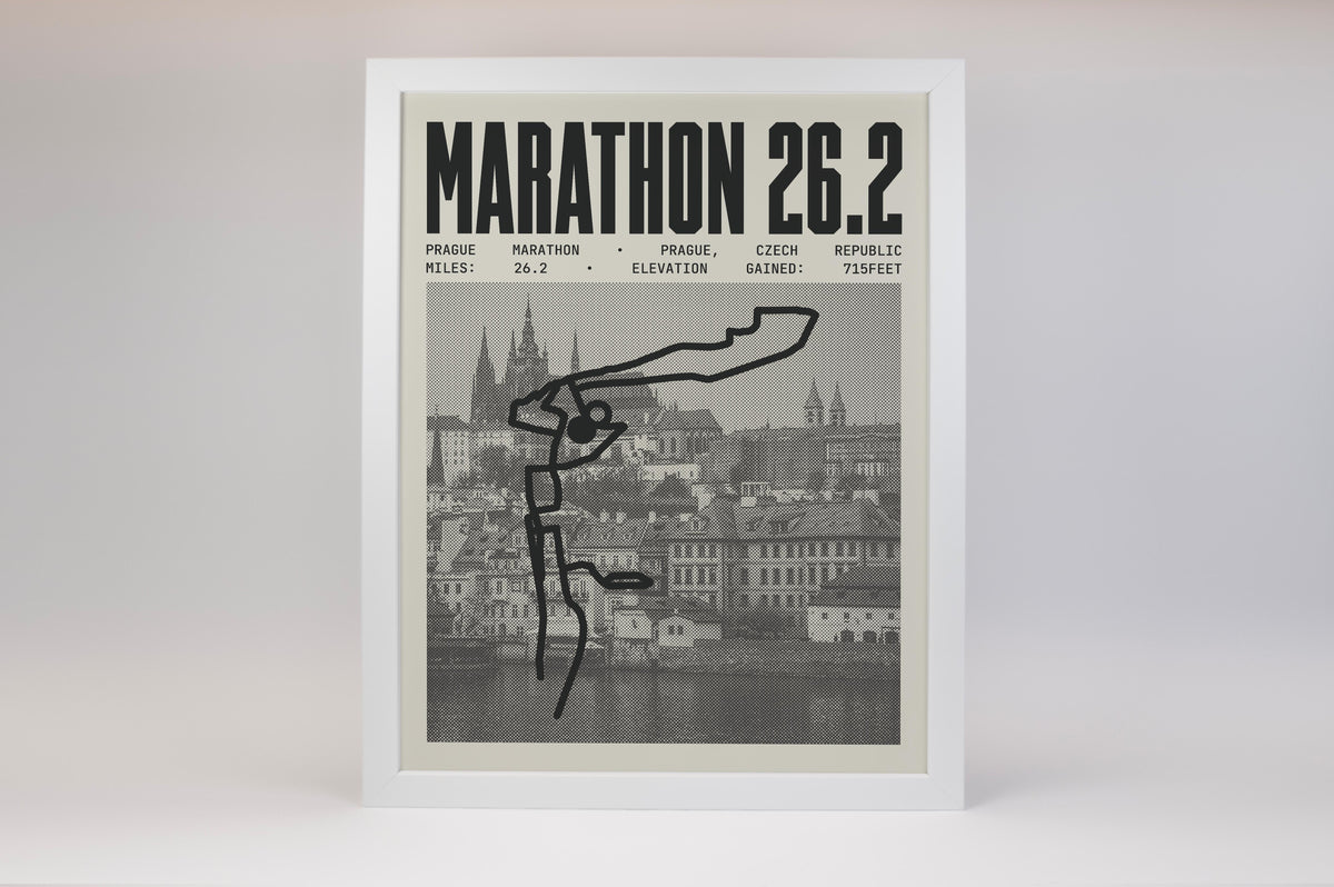 Prague Marathon Poster