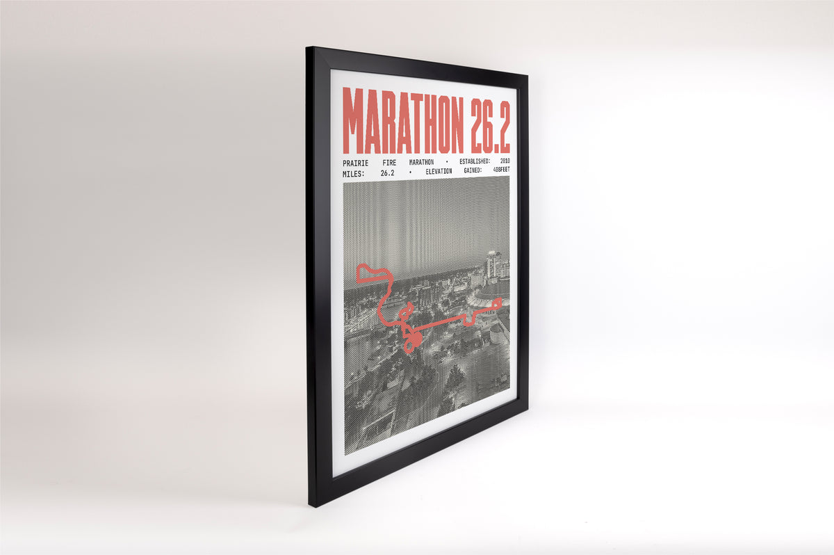 Prairie Fire Marathon Poster