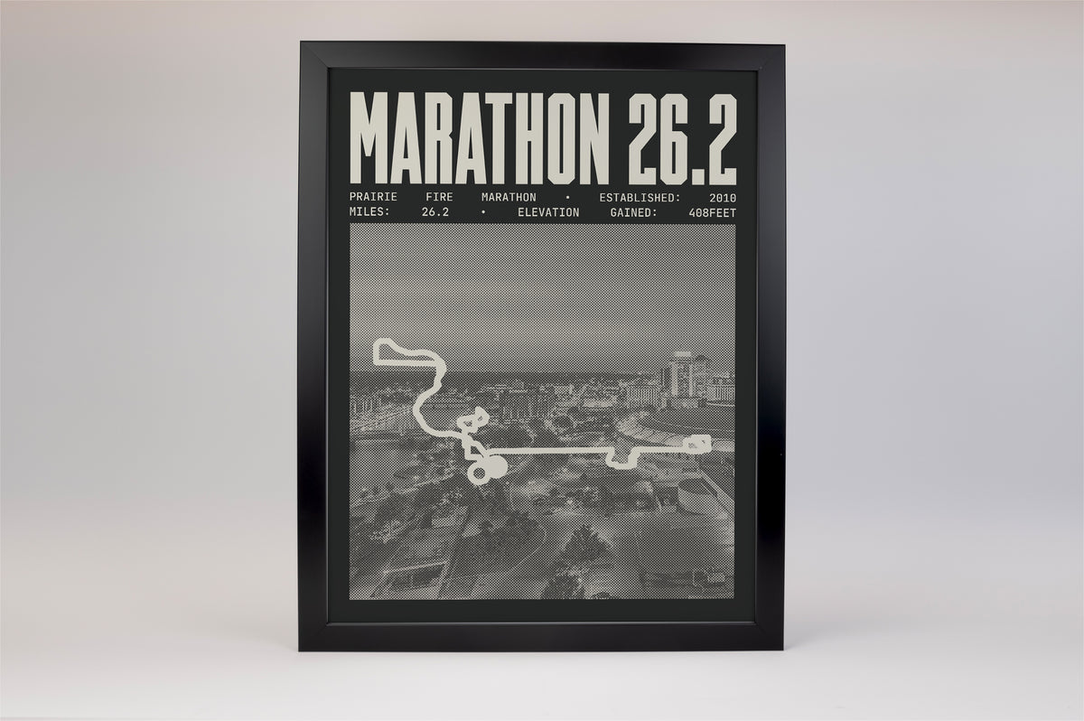 Prairie Fire Marathon Poster