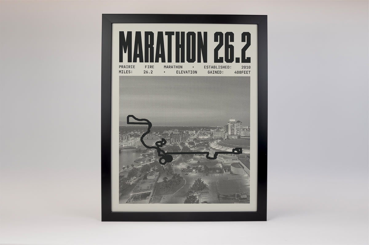 Prairie Fire Marathon Poster
