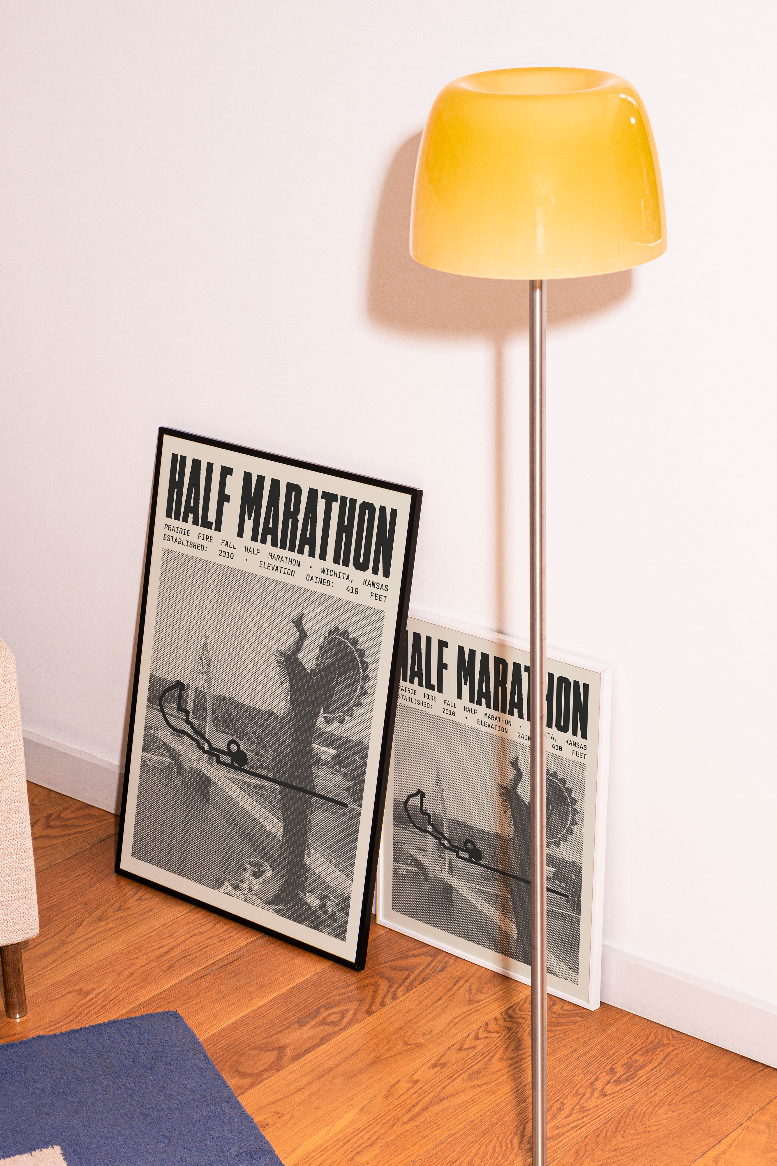 Prairie Fire Fall Half Marathon Poster