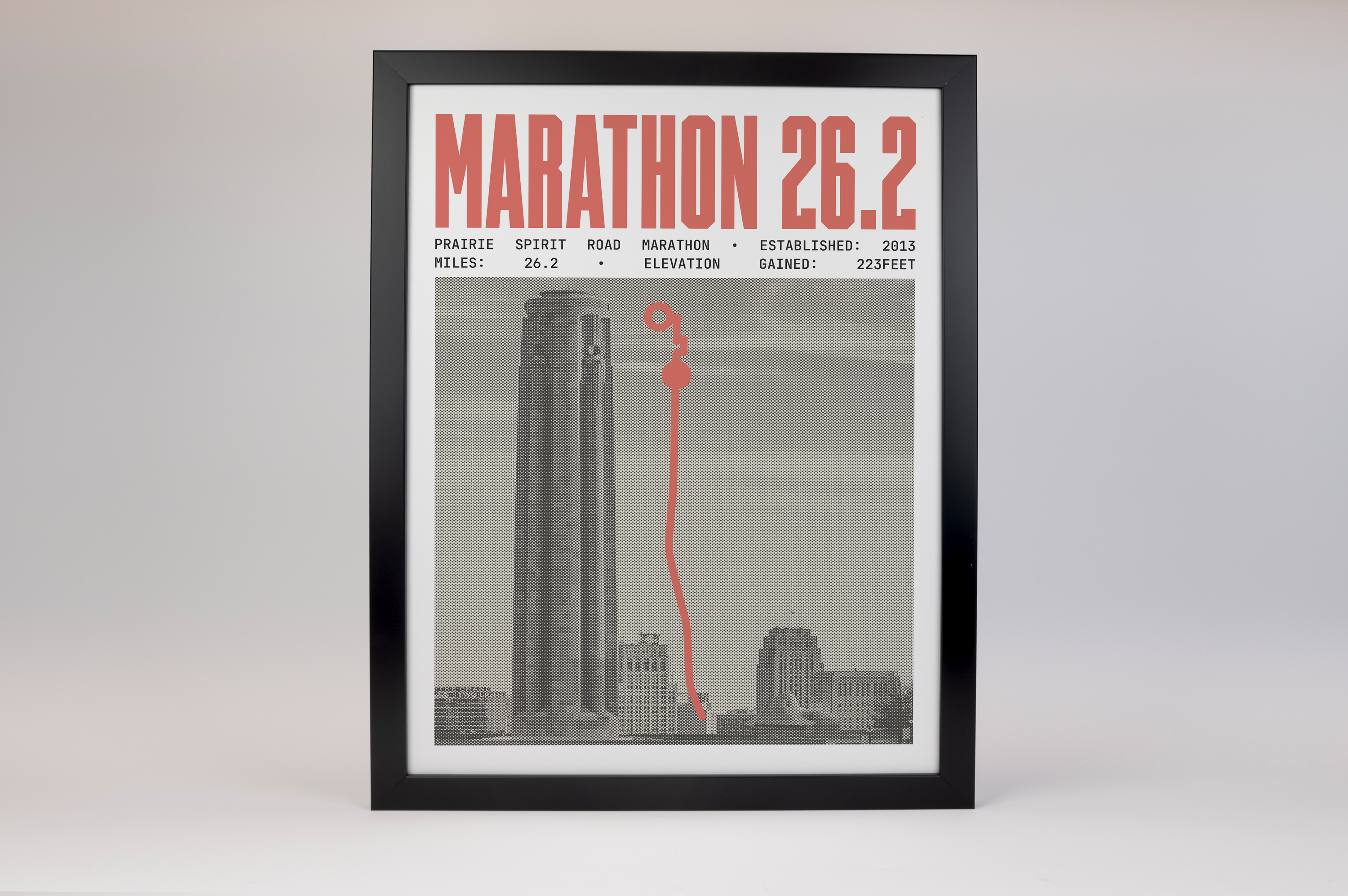 Prairie Spirit Road Marathon Poster