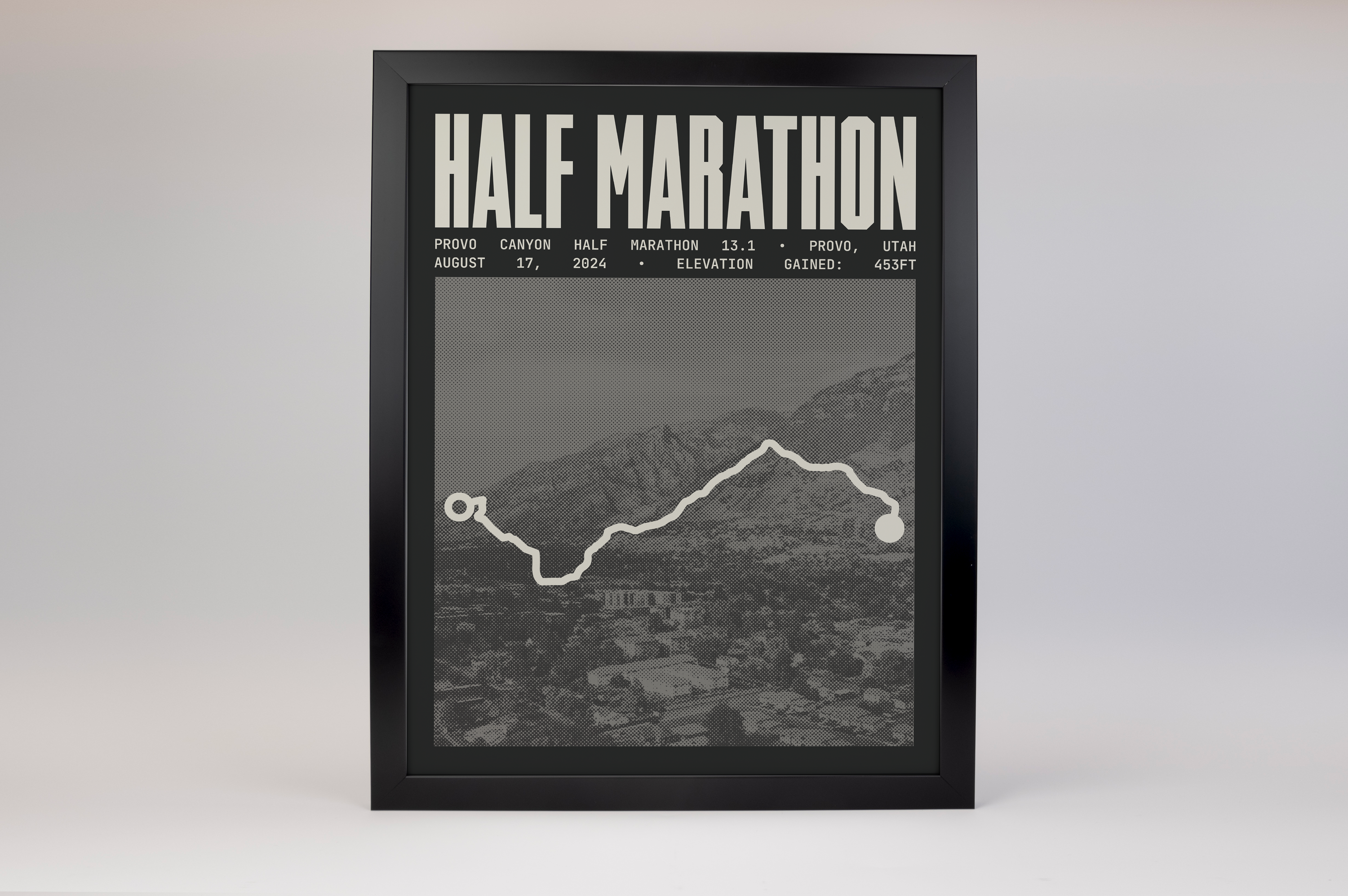 Provo Canyon Half-Marathon Poster V2