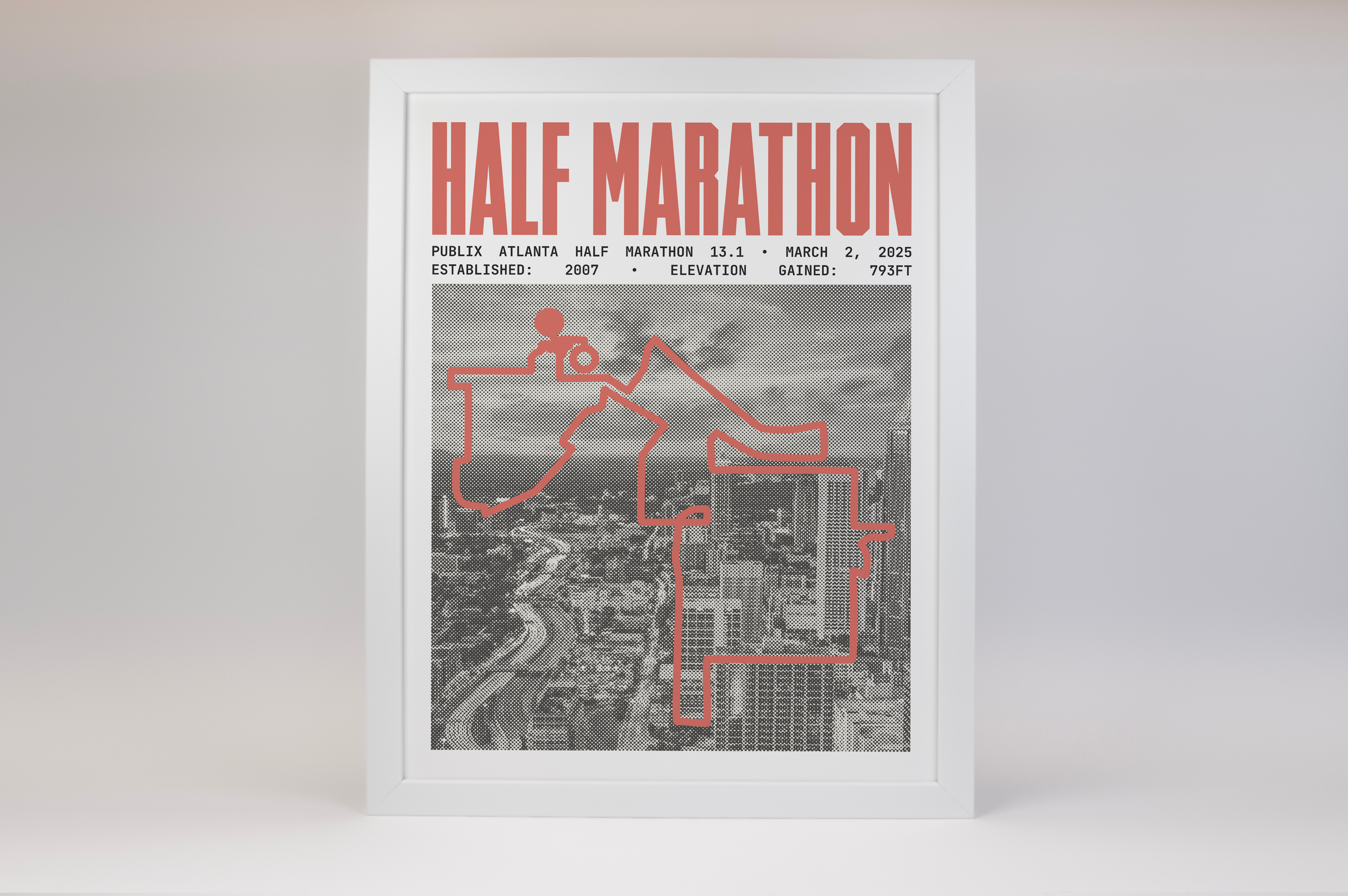 Publix Atlanta Half-Marathon Poster