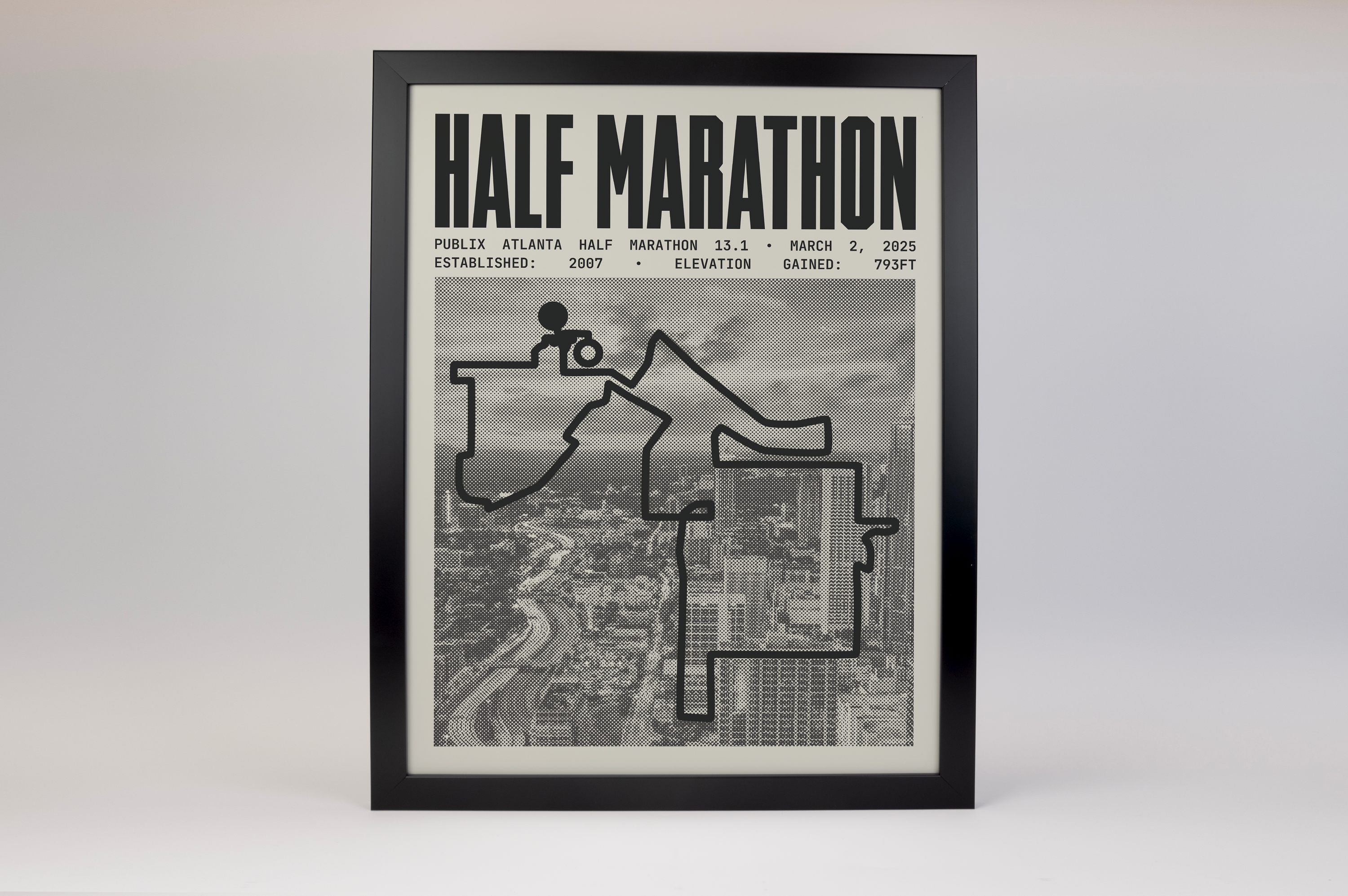 Publix Atlanta Half-Marathon Poster