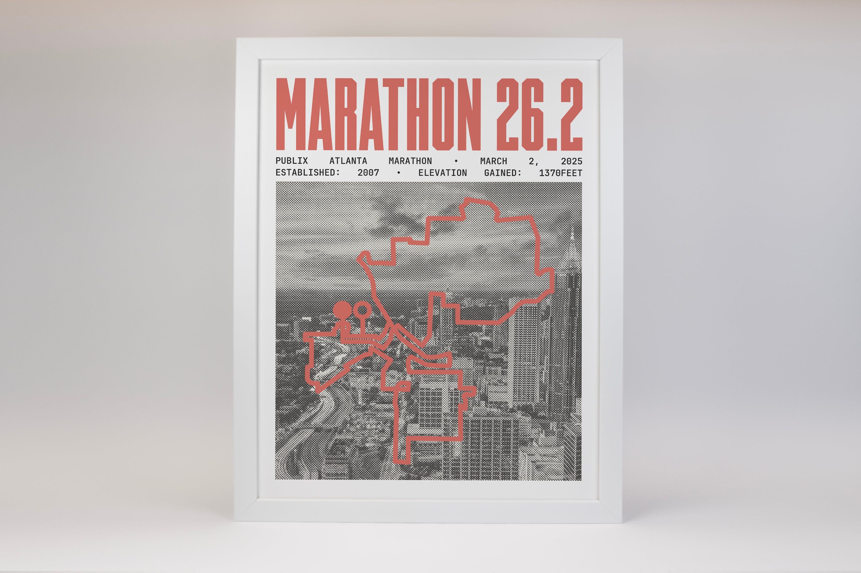 Publix Atlanta Marathon Poster