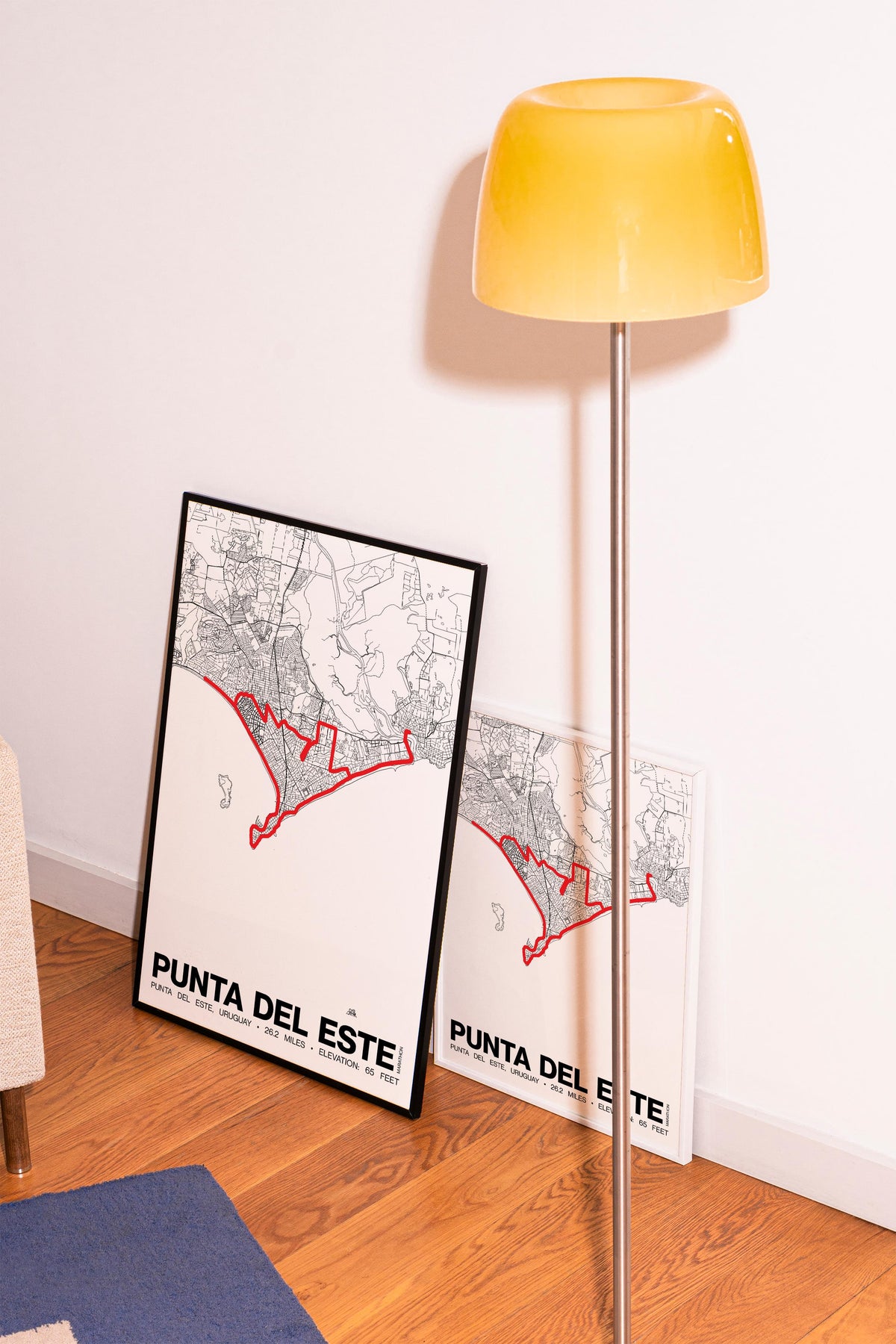 Punta del Este Marathon Poster - Grid Style