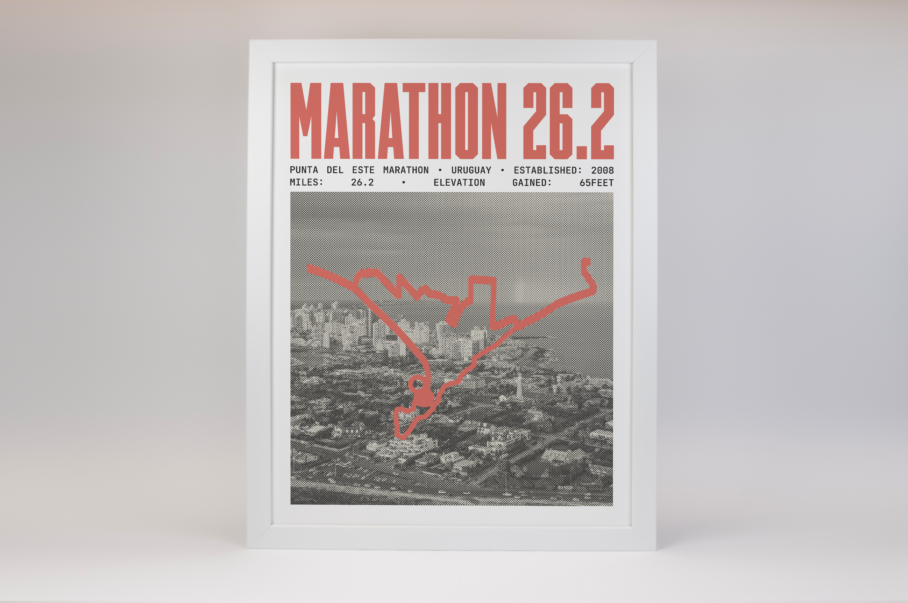 Punta del Este Marathon Poster