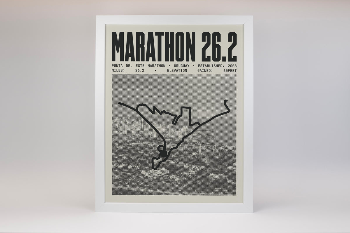 Punta del Este Marathon Poster