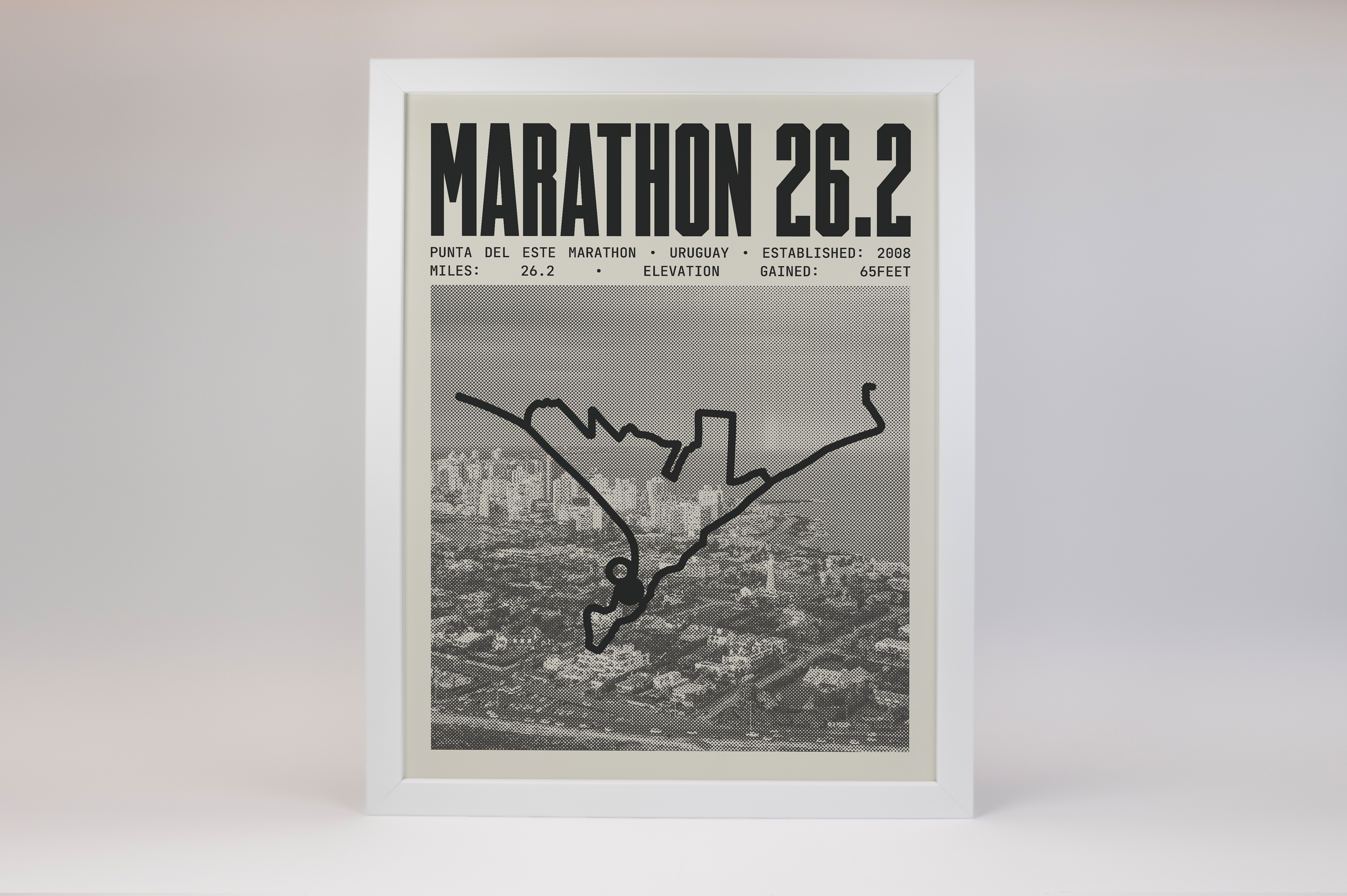Punta del Este Marathon Poster