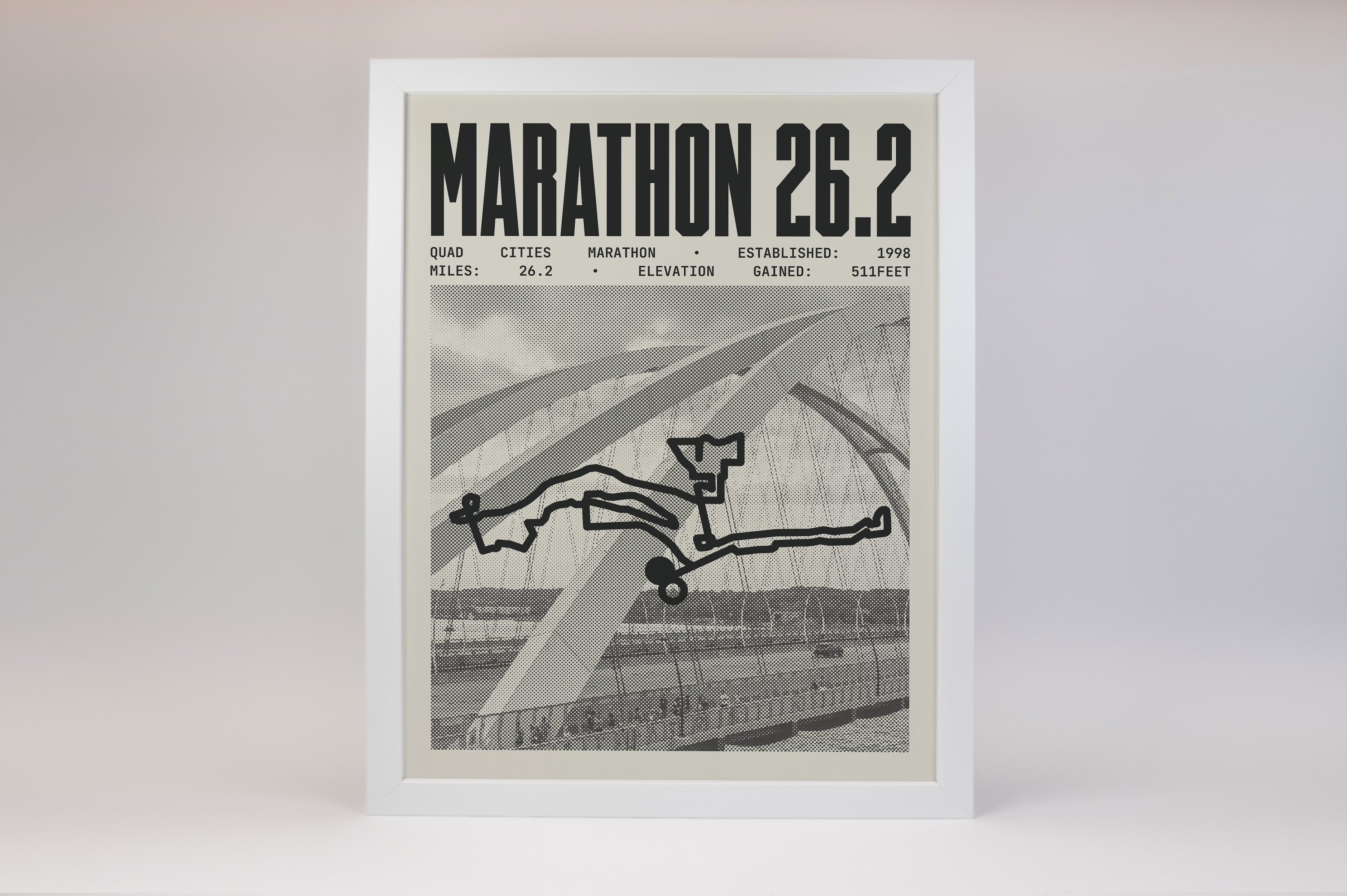 Quad Cities Marathon Poster