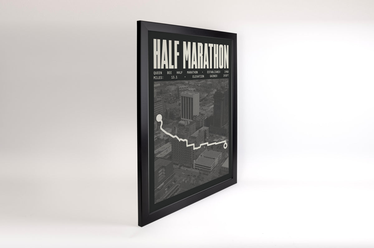 Queen Bee Half-Marathon Poster