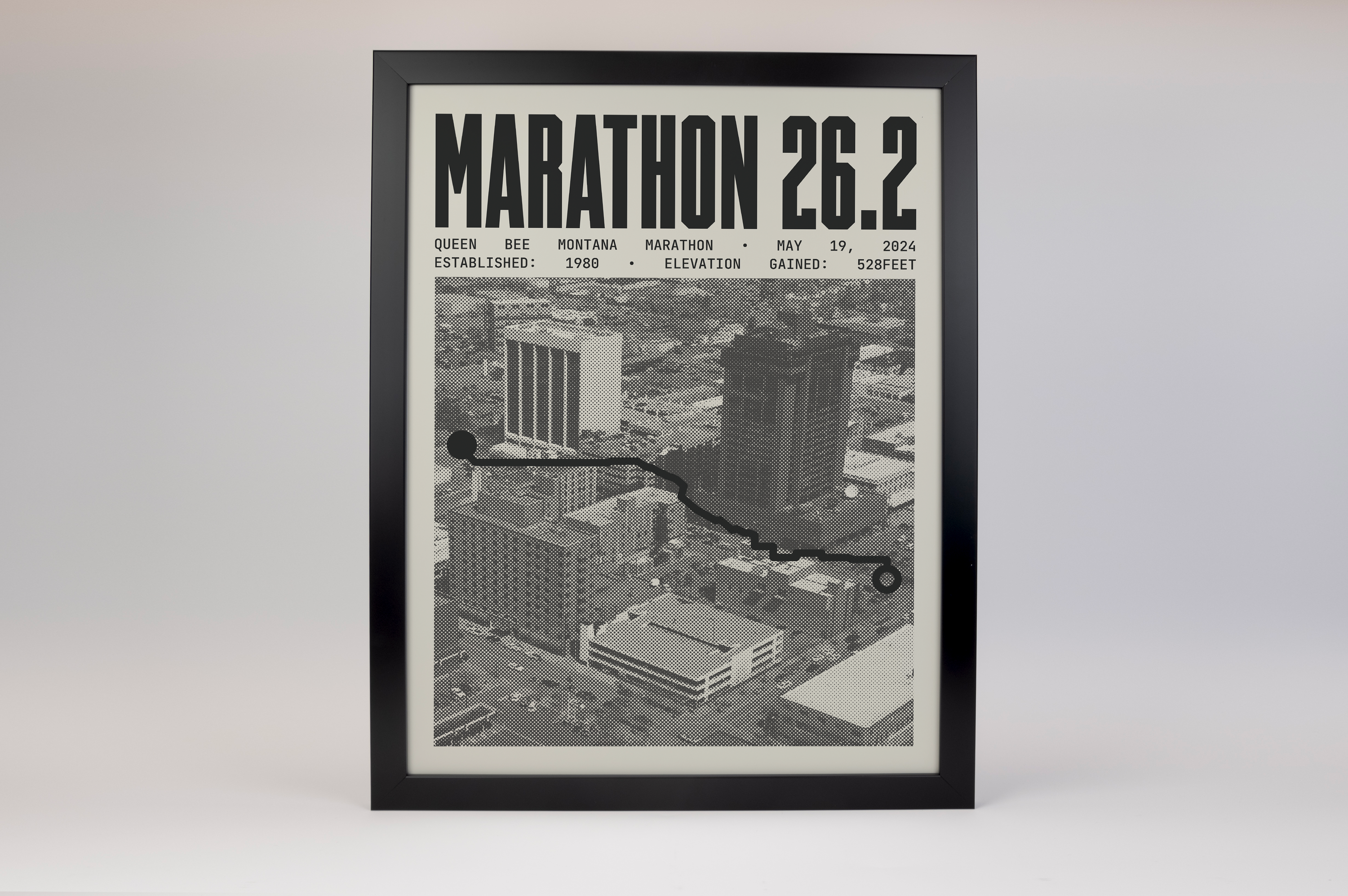 Queen Bee Montana Marathon Poster