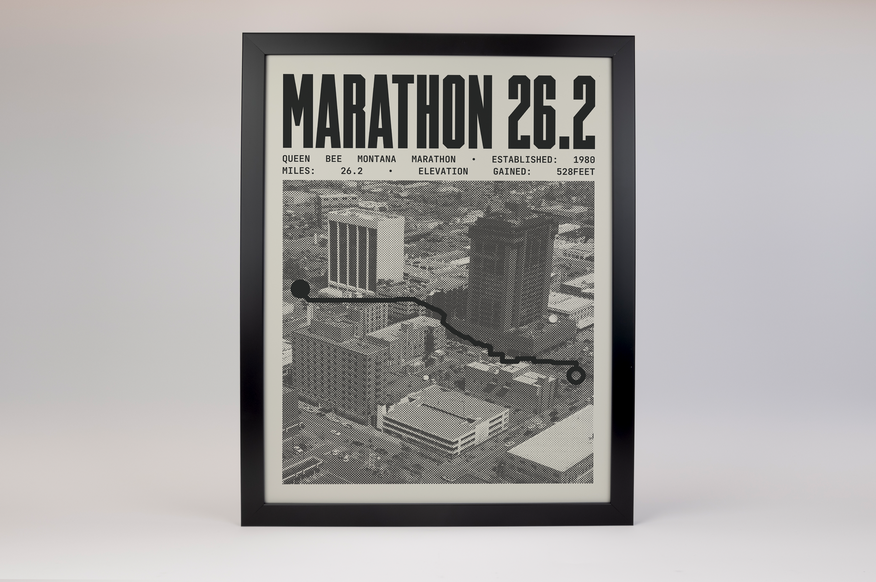 Queen Bee Montana Marathon Poster