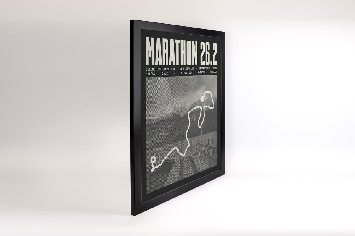 Queenstown Marathon Poster