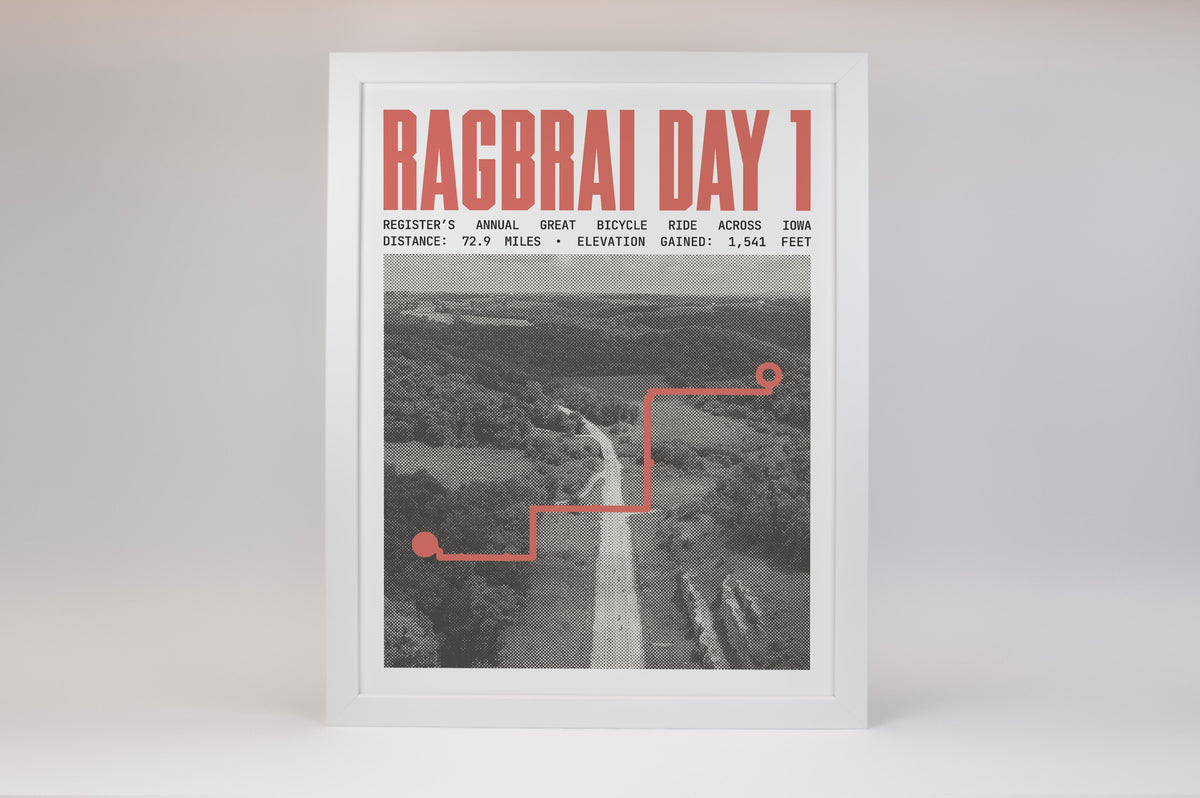 RAGBRAI DAY 1 Poster