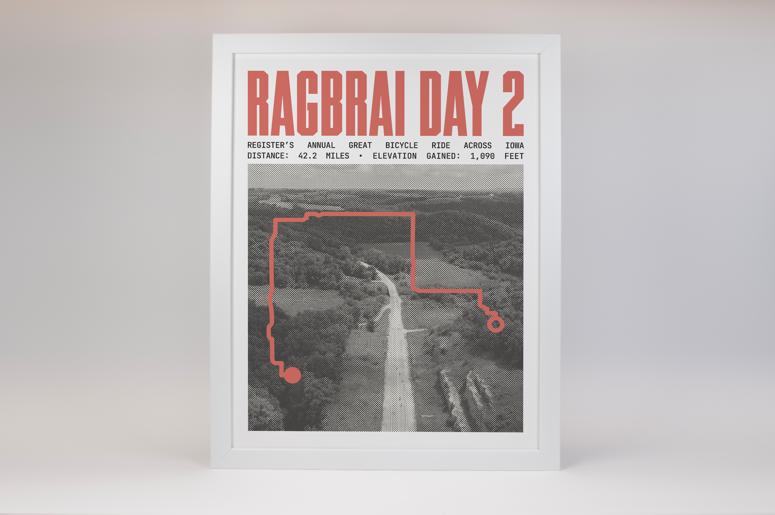 RAGBRAI DAY 2 Poster
