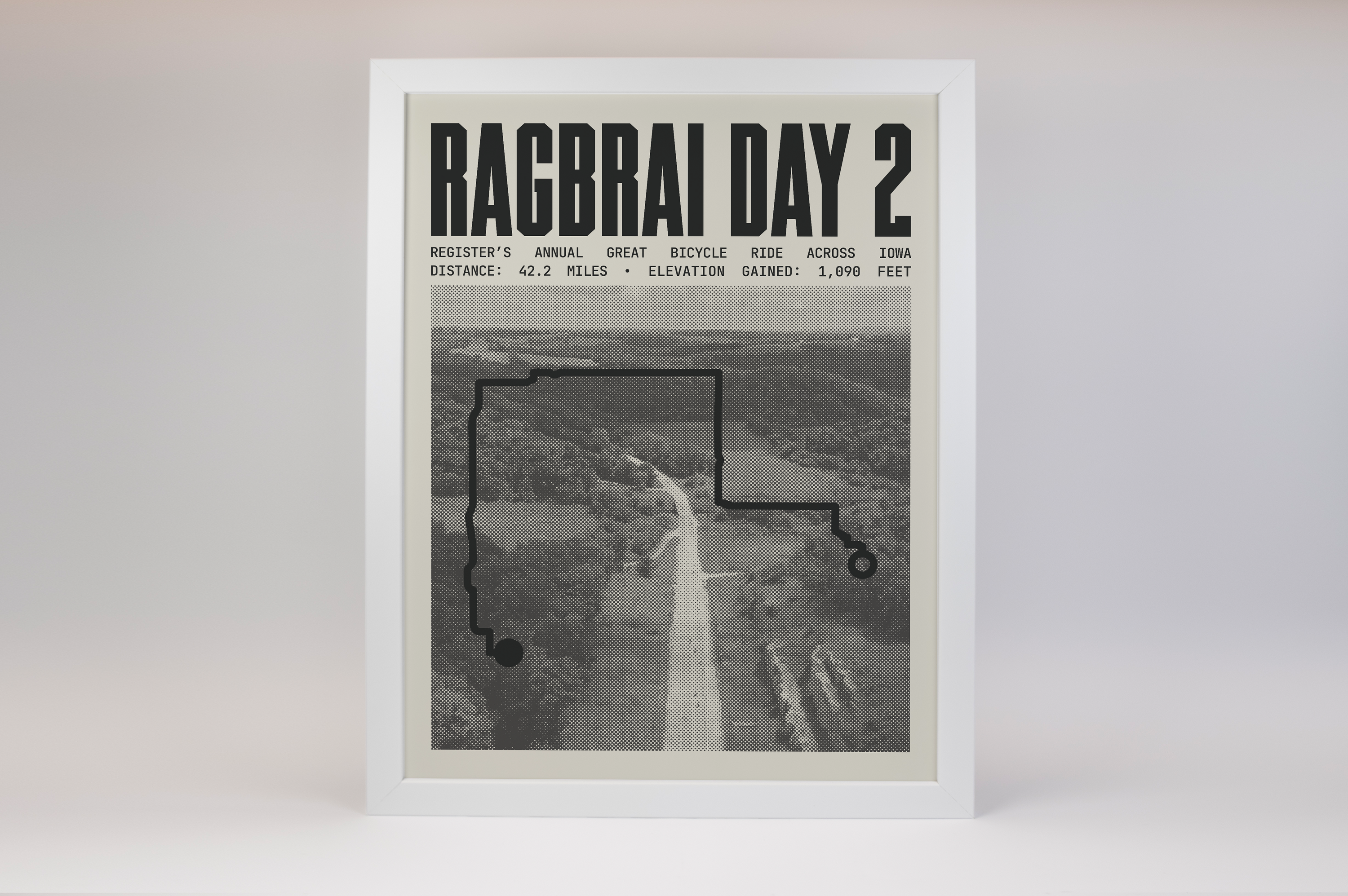 RAGBRAI DAY 2 Poster