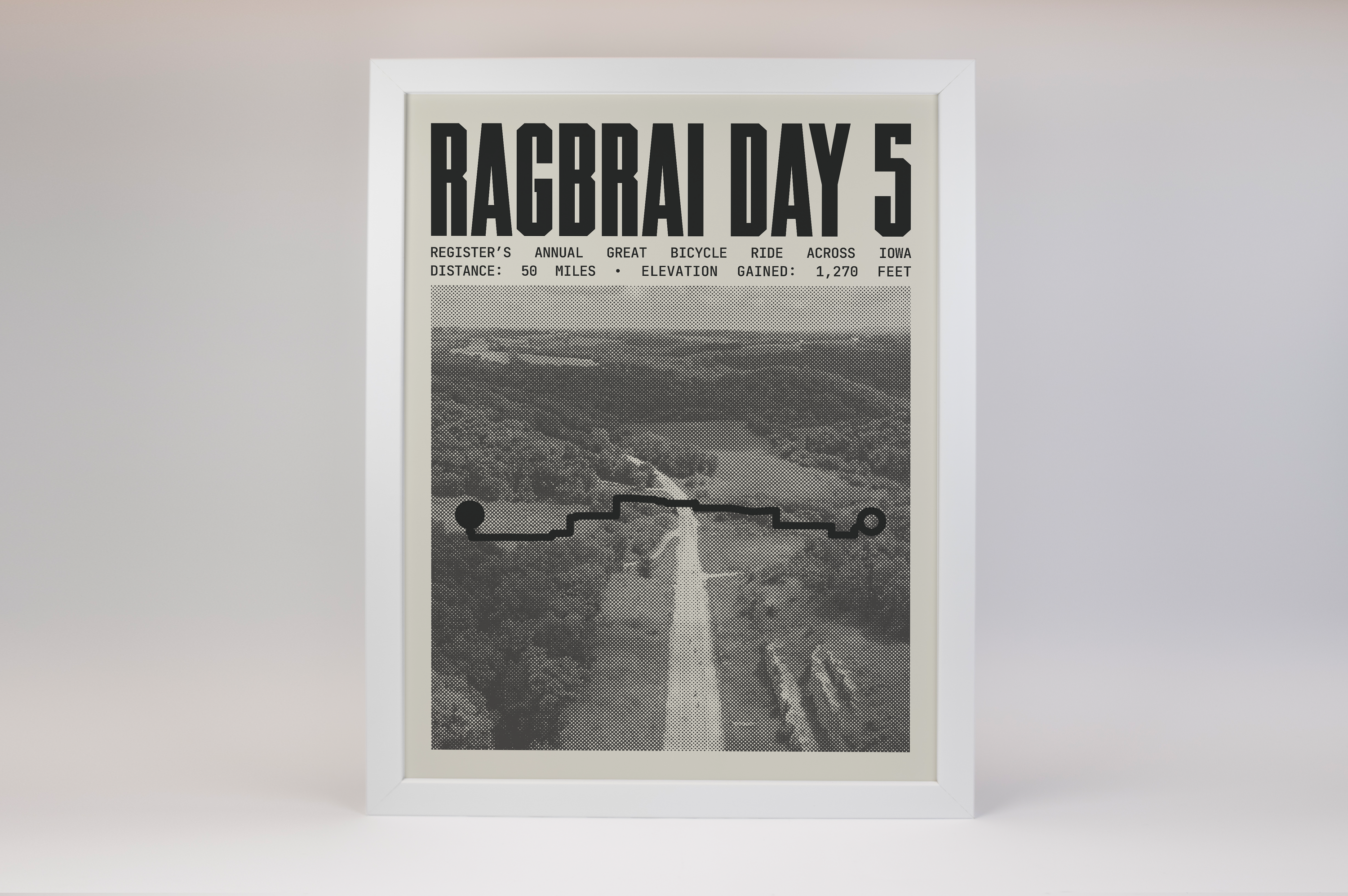 RAGBRAI DAY 5 Poster
