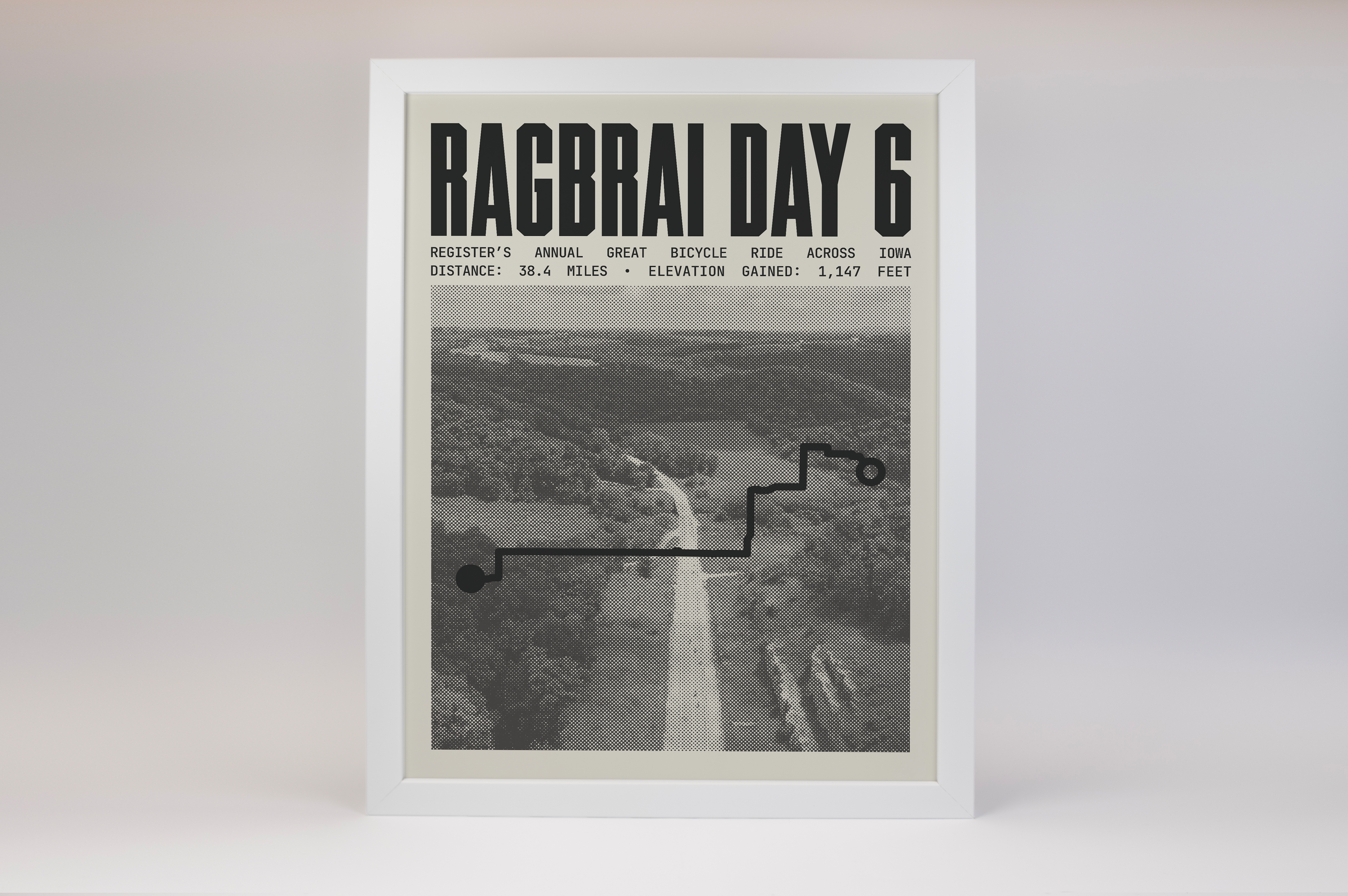RAGBRAI DAY 6 Poster