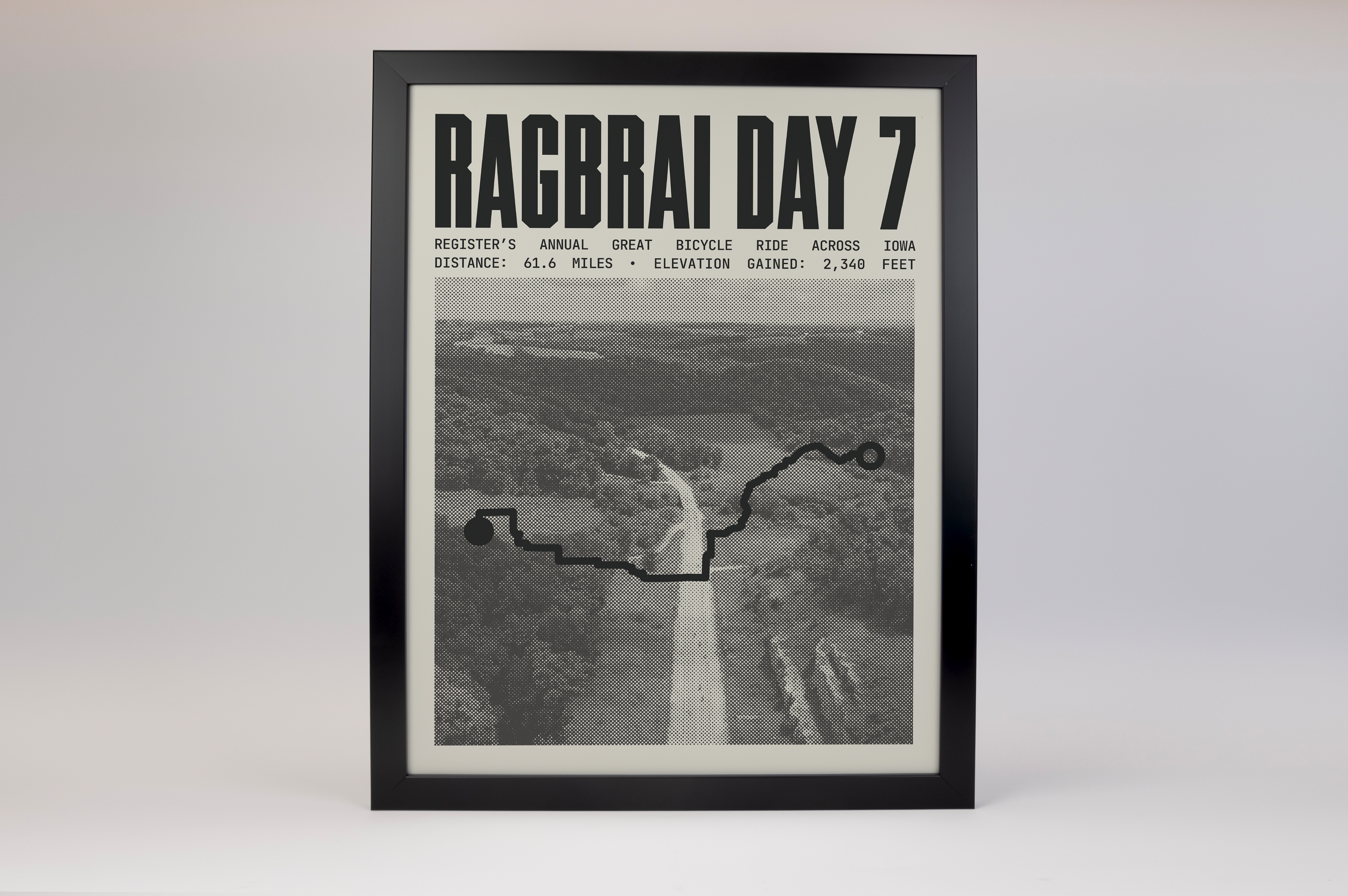 RAGBRAI DAY 7 Poster