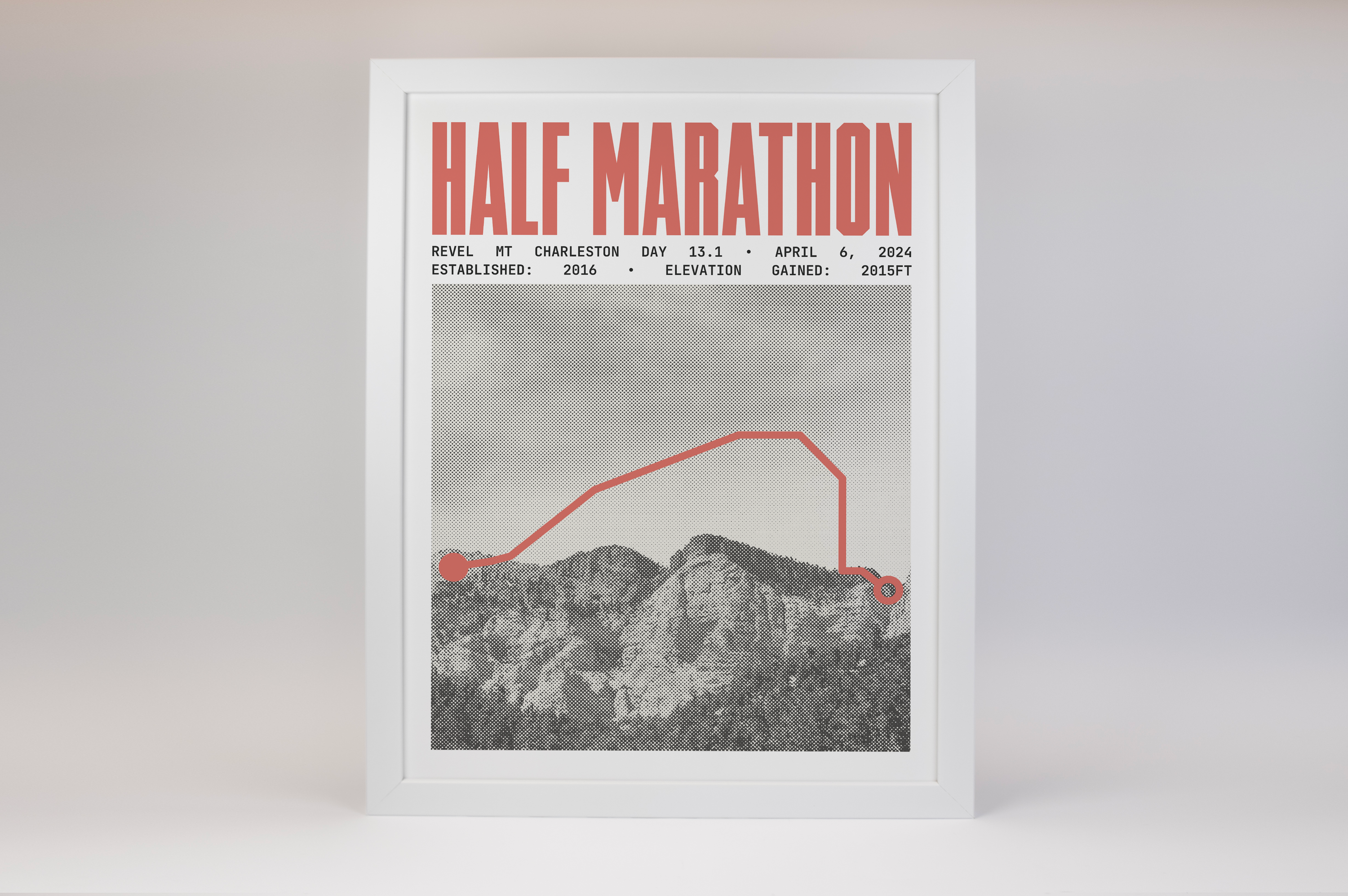 REVEL Mt Charleston Day Half-Marathon Poster